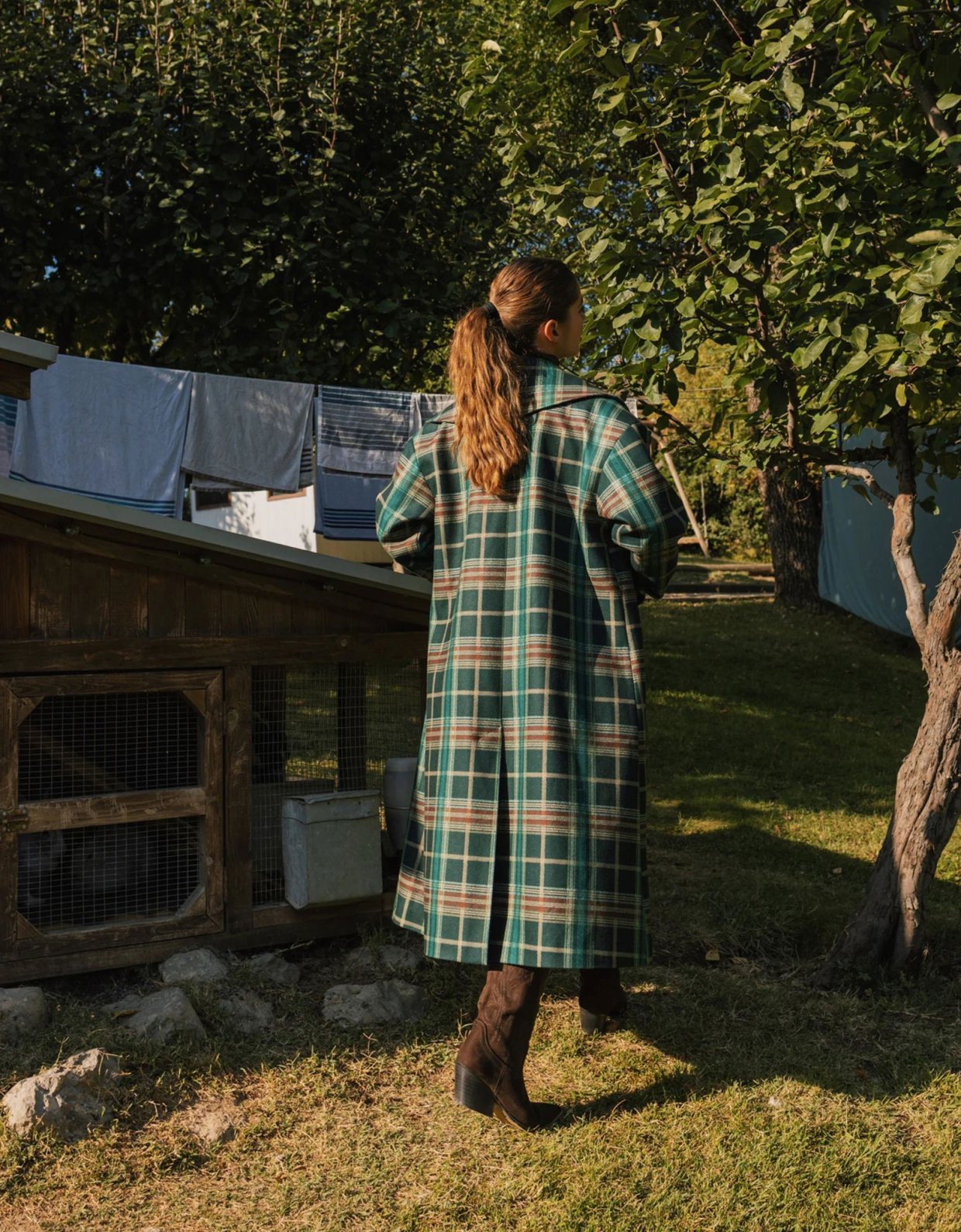 Abstracto Daniel coat