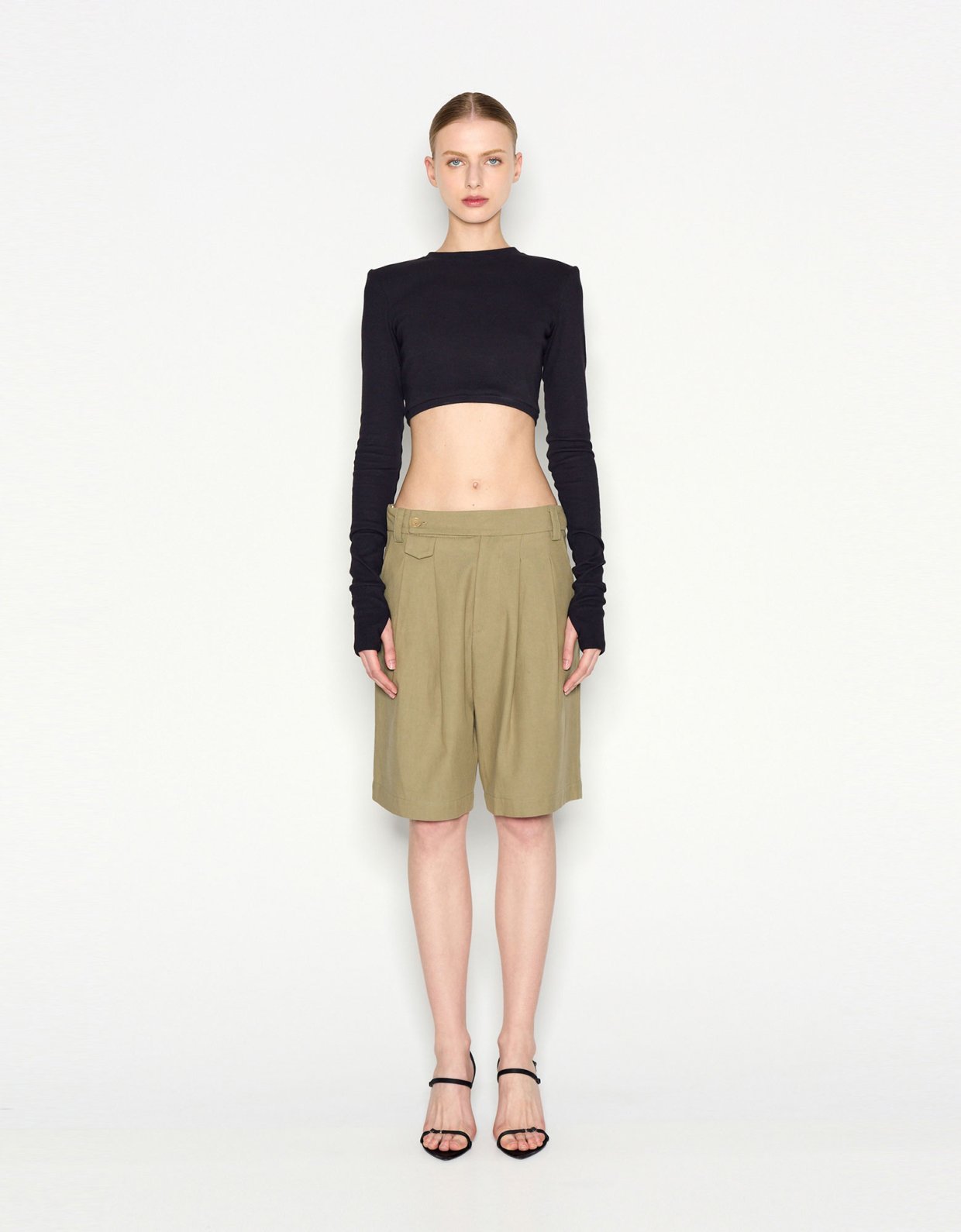 Nadia Rapti Desert bermuda khaki
