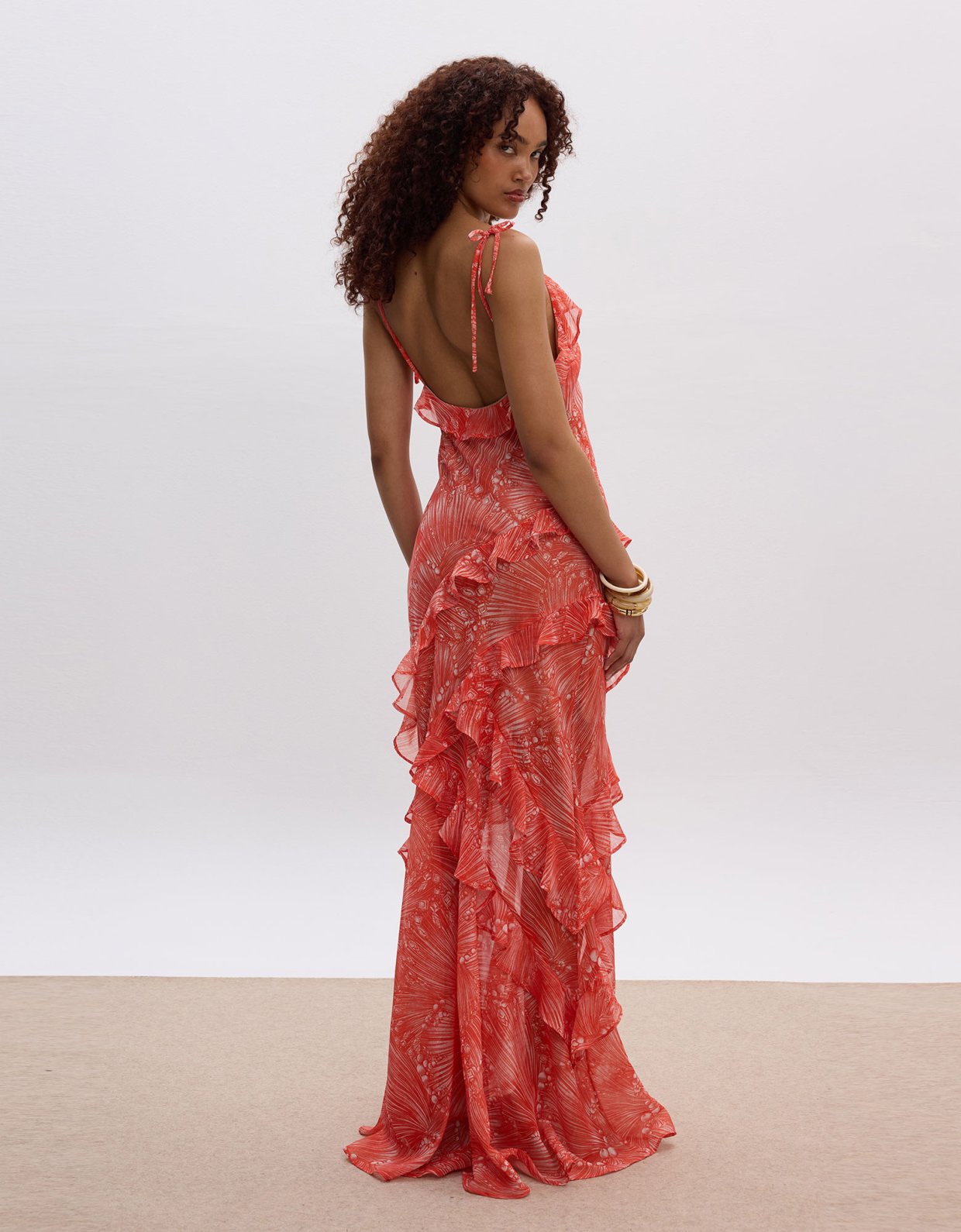 Ciel Concept Desert sun maxi  dress