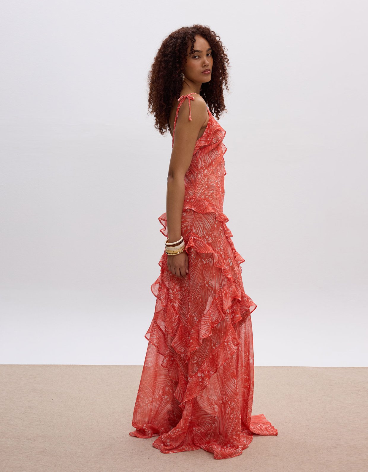 Ciel Concept Desert sun maxi  dress