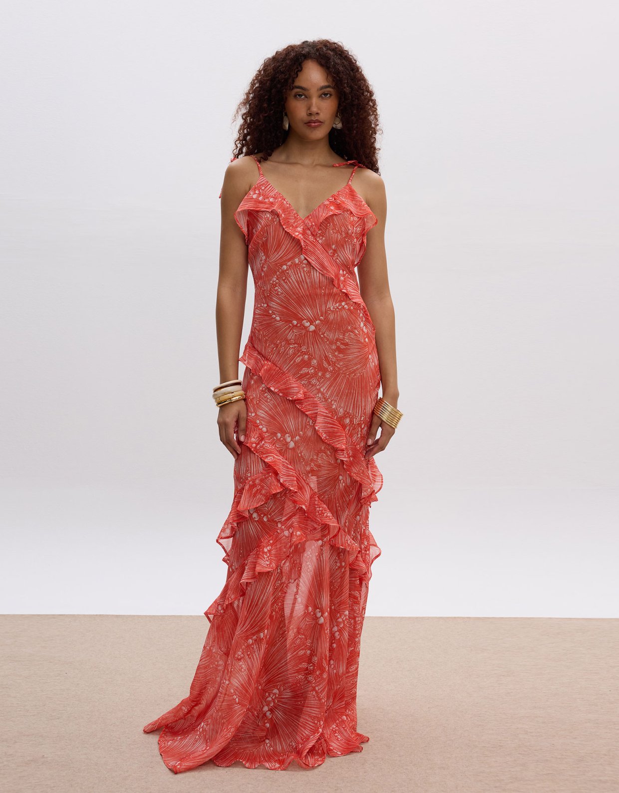 Ciel Concept Desert sun maxi  dress