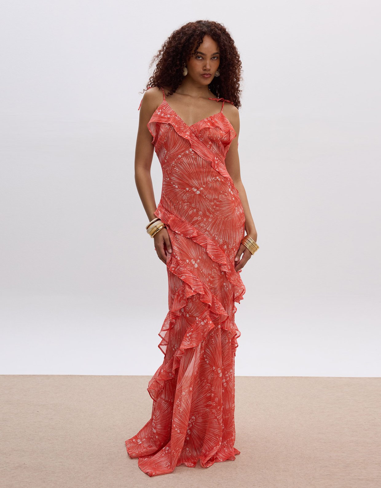 Ciel Concept Desert sun maxi  dress