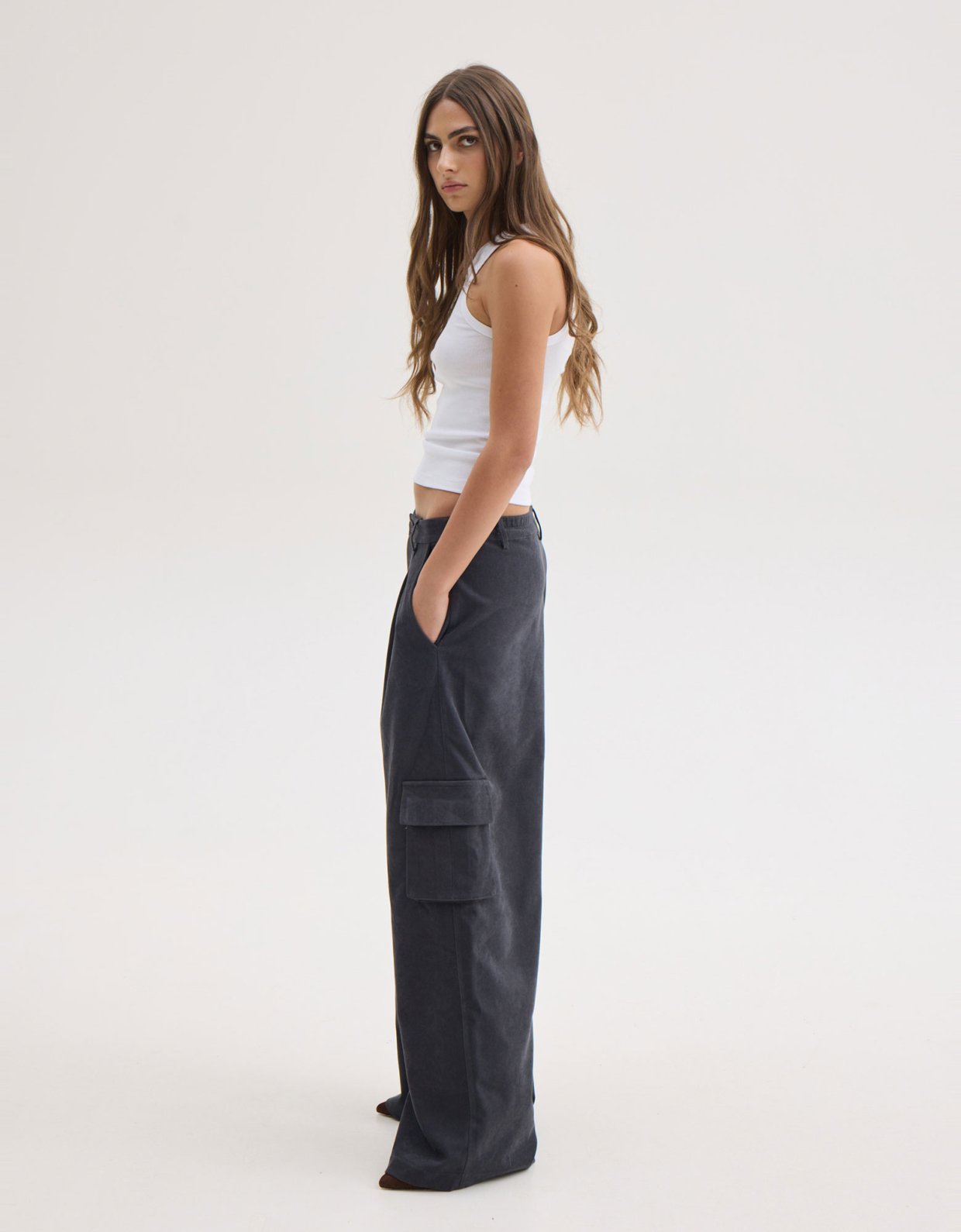 Sunset go Devon pants dark grey