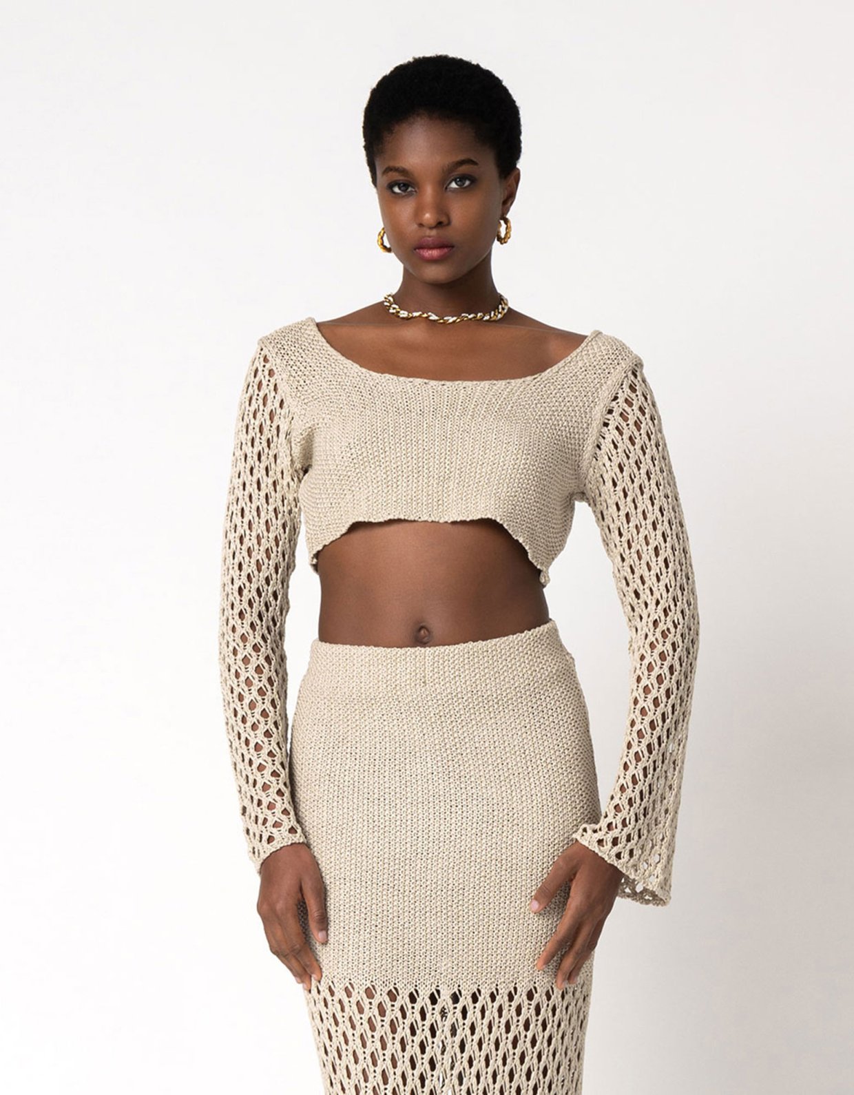 Foreveryoung Dione skirt beige