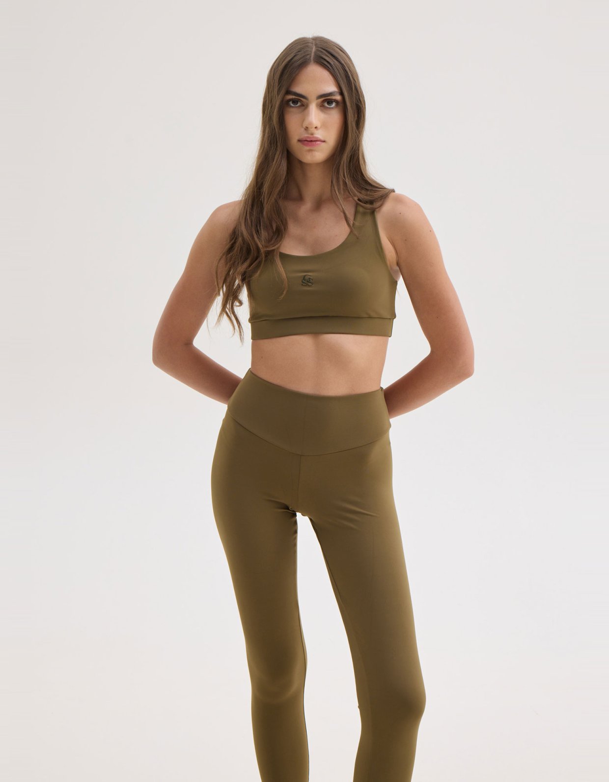 Sunset go Dolly bra olive