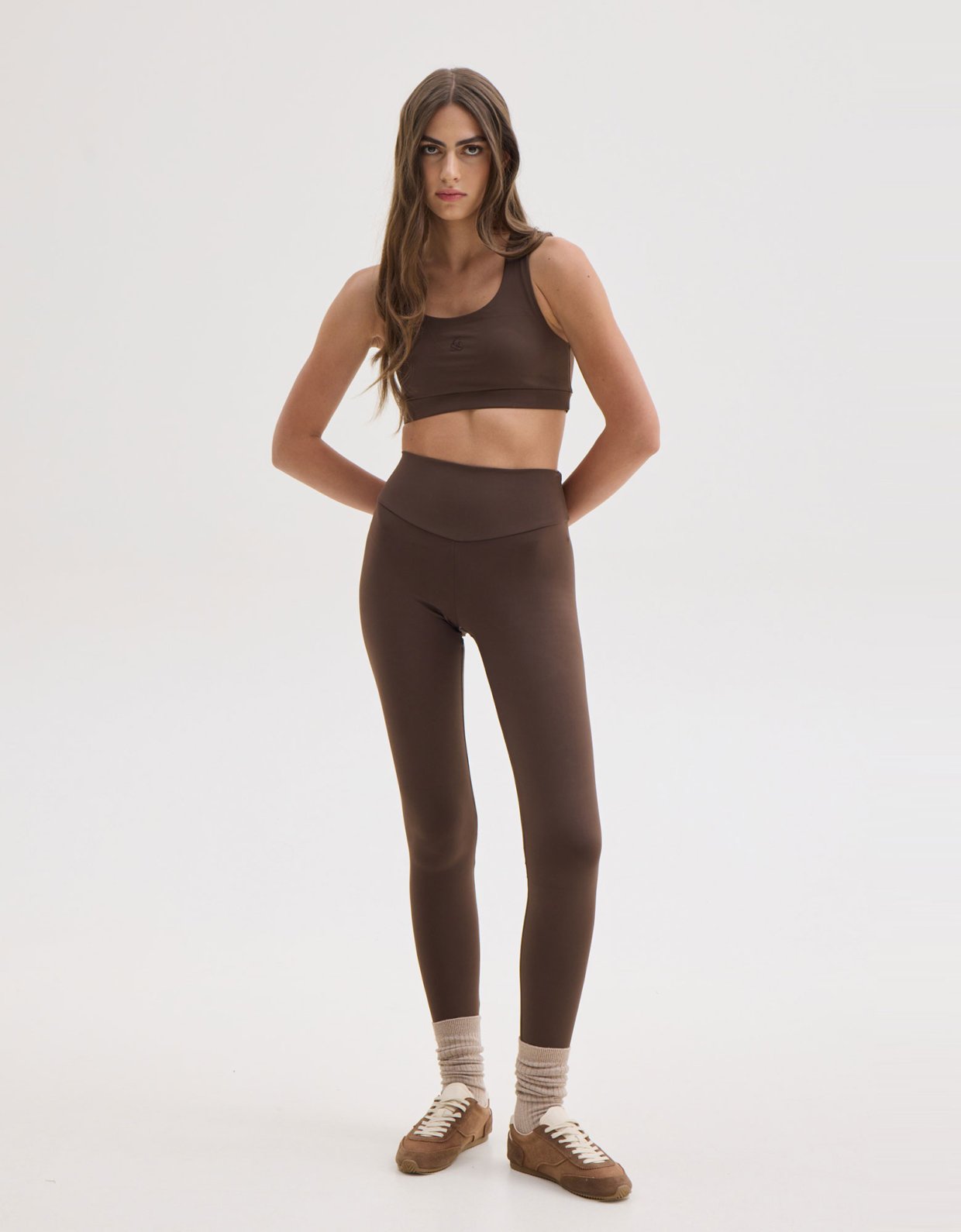 Sunset go Dolly leggings brown