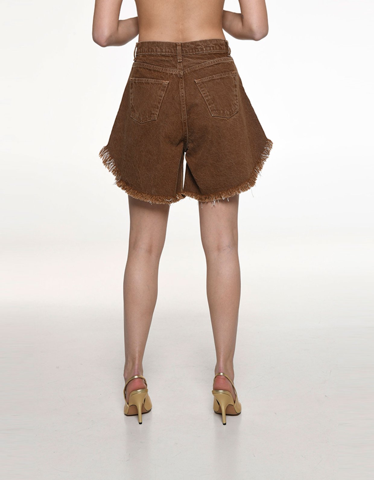 Sac Jeans Domna denim shorts tobacco