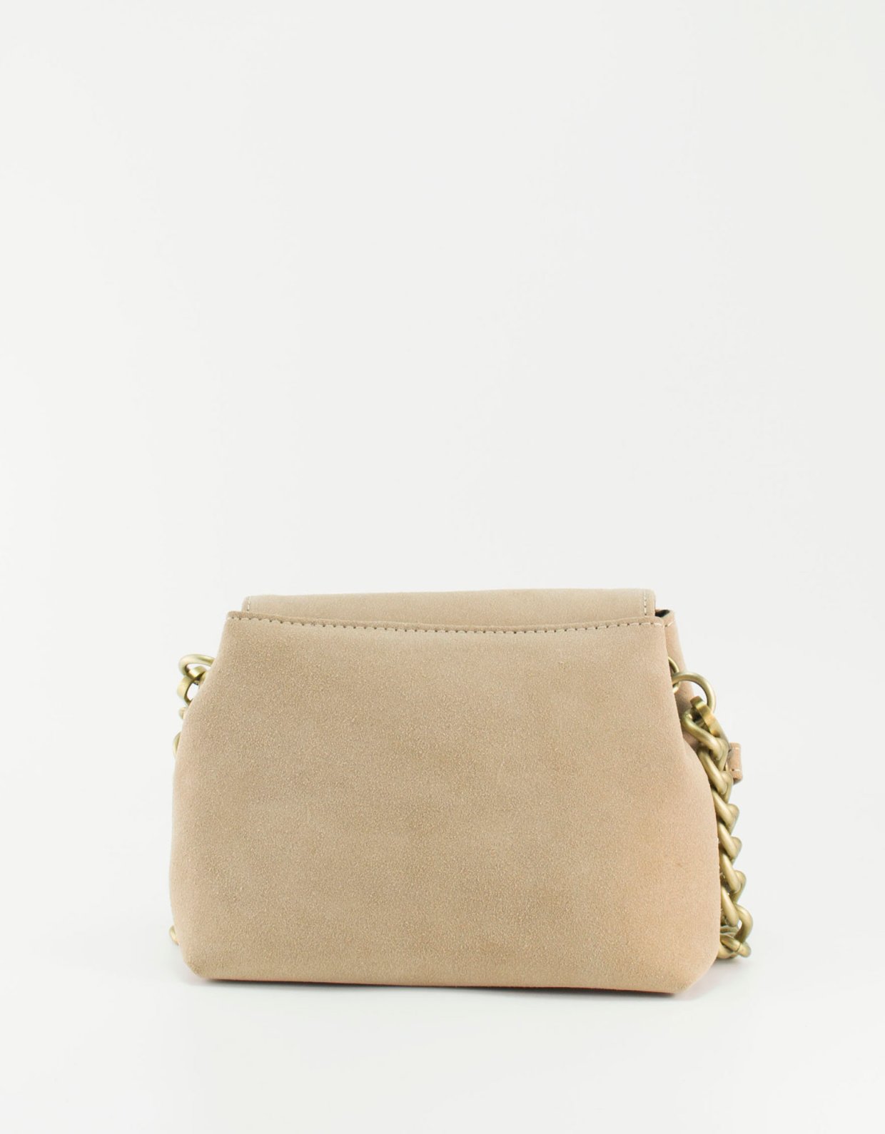 Clic Jewels Maya mini bag beige suede