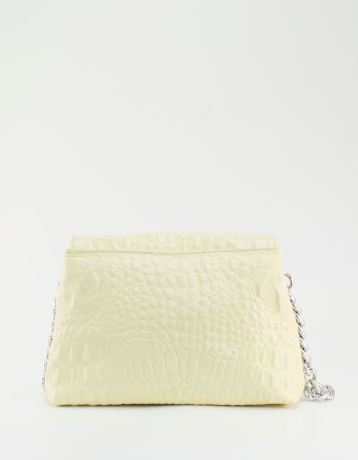 Clic Jewels Donna medium bag vanilla yellow croco