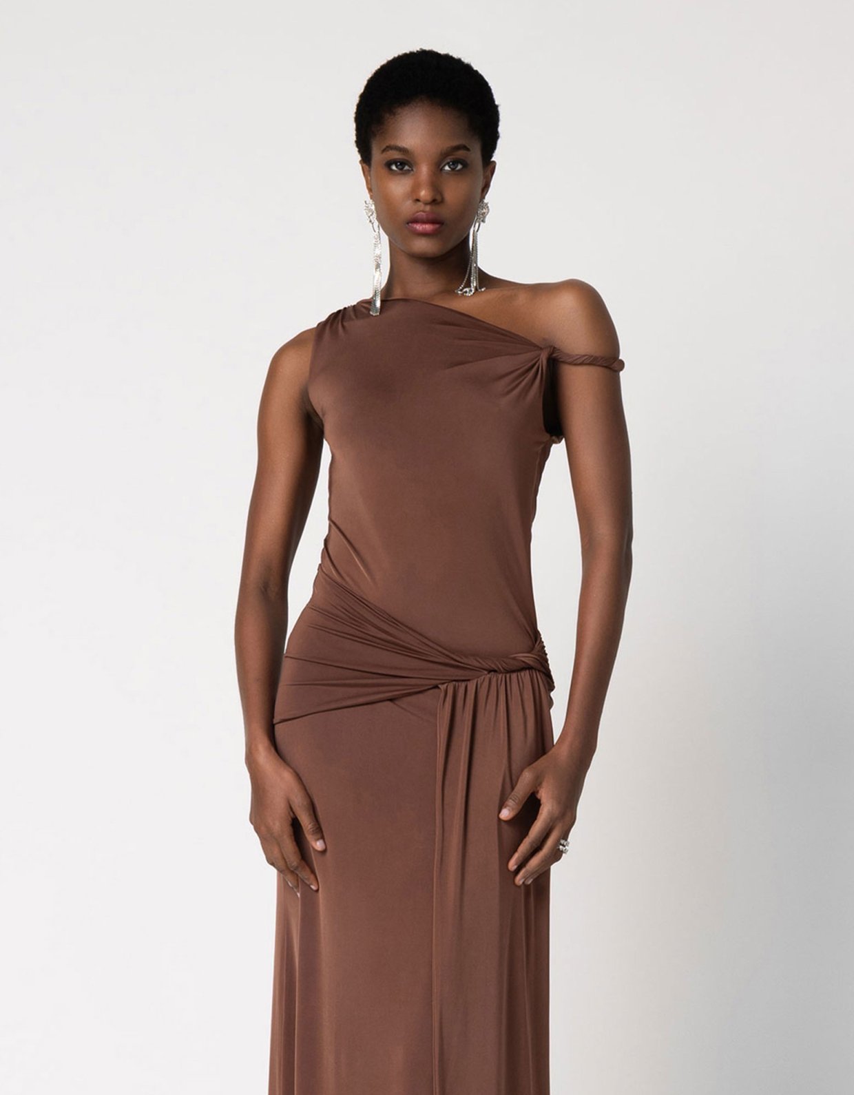Foreveryoung Dorothea dress brown