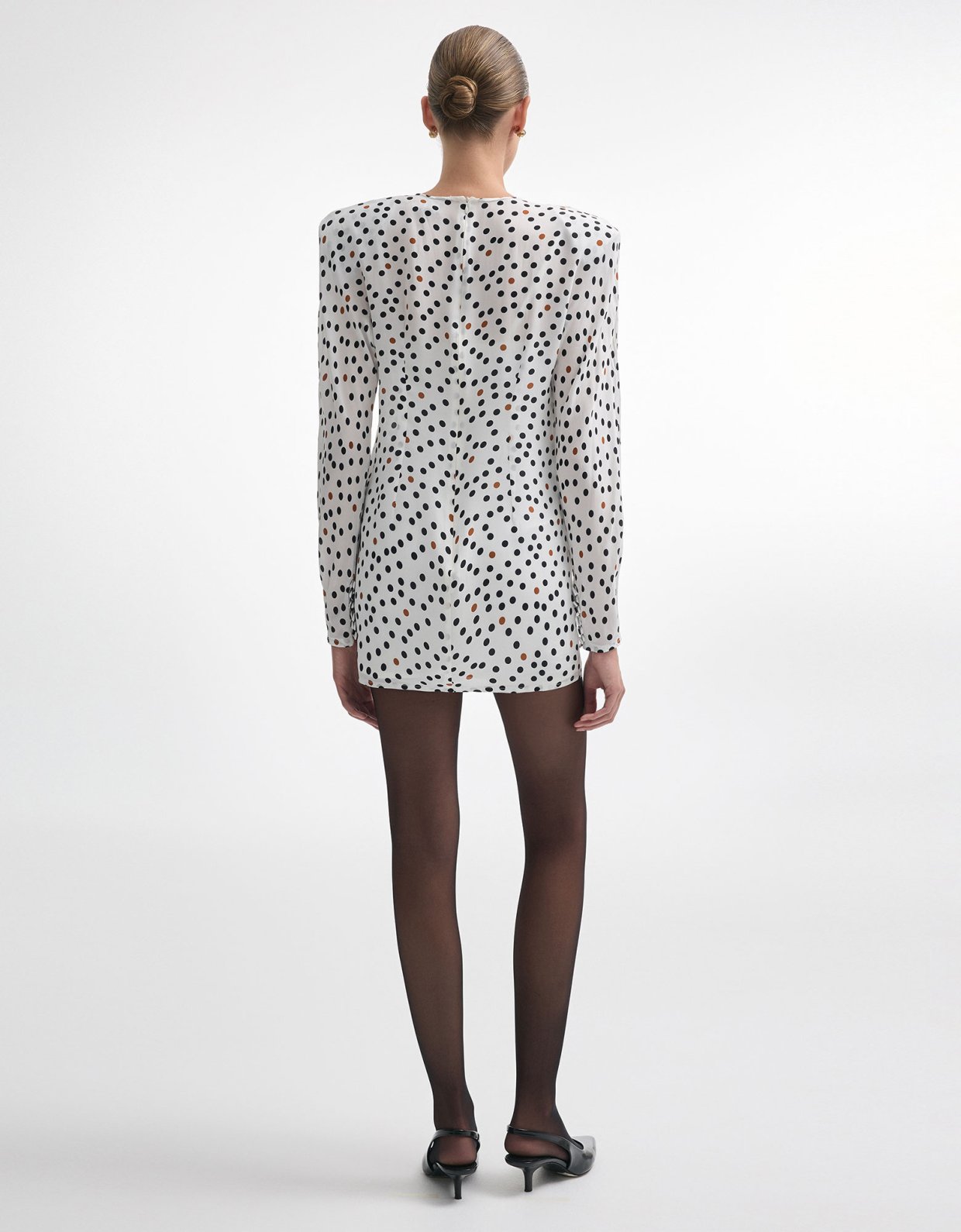 Nadia Rapti Dot com mini dress polka dots