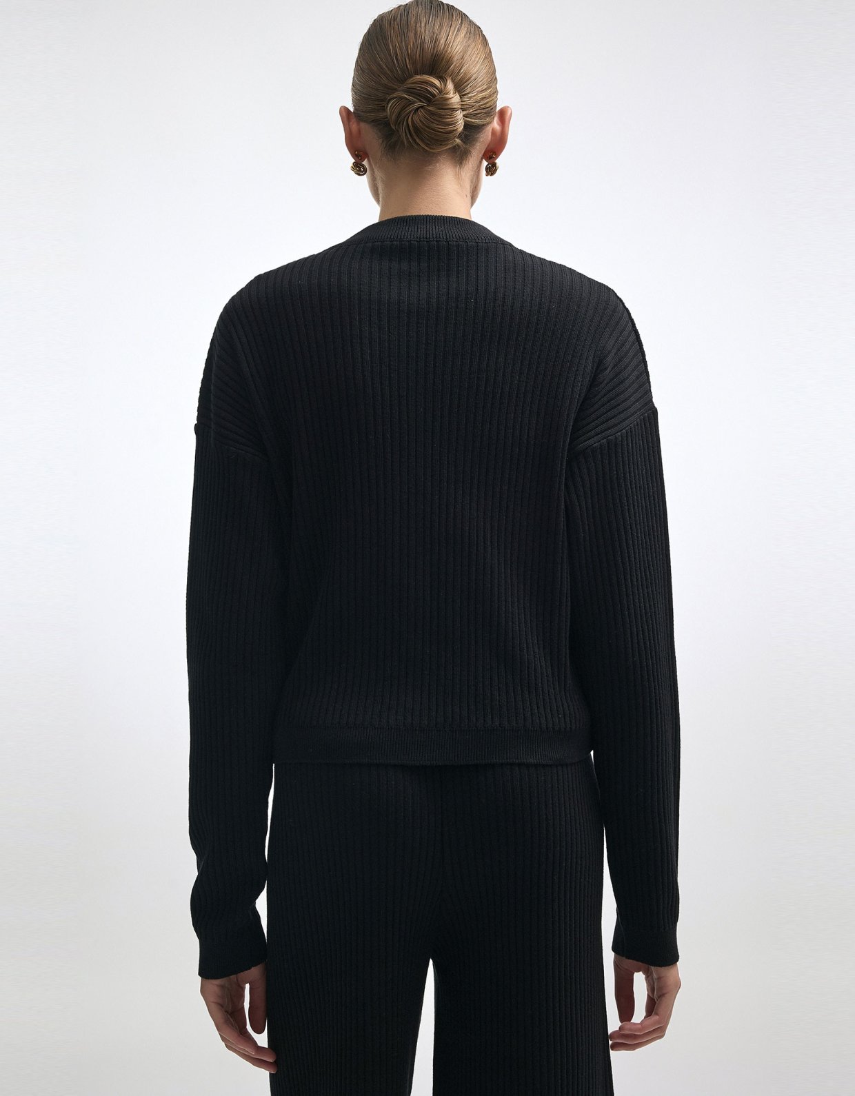 Nadia Rapti Roxanne knit cardigan black