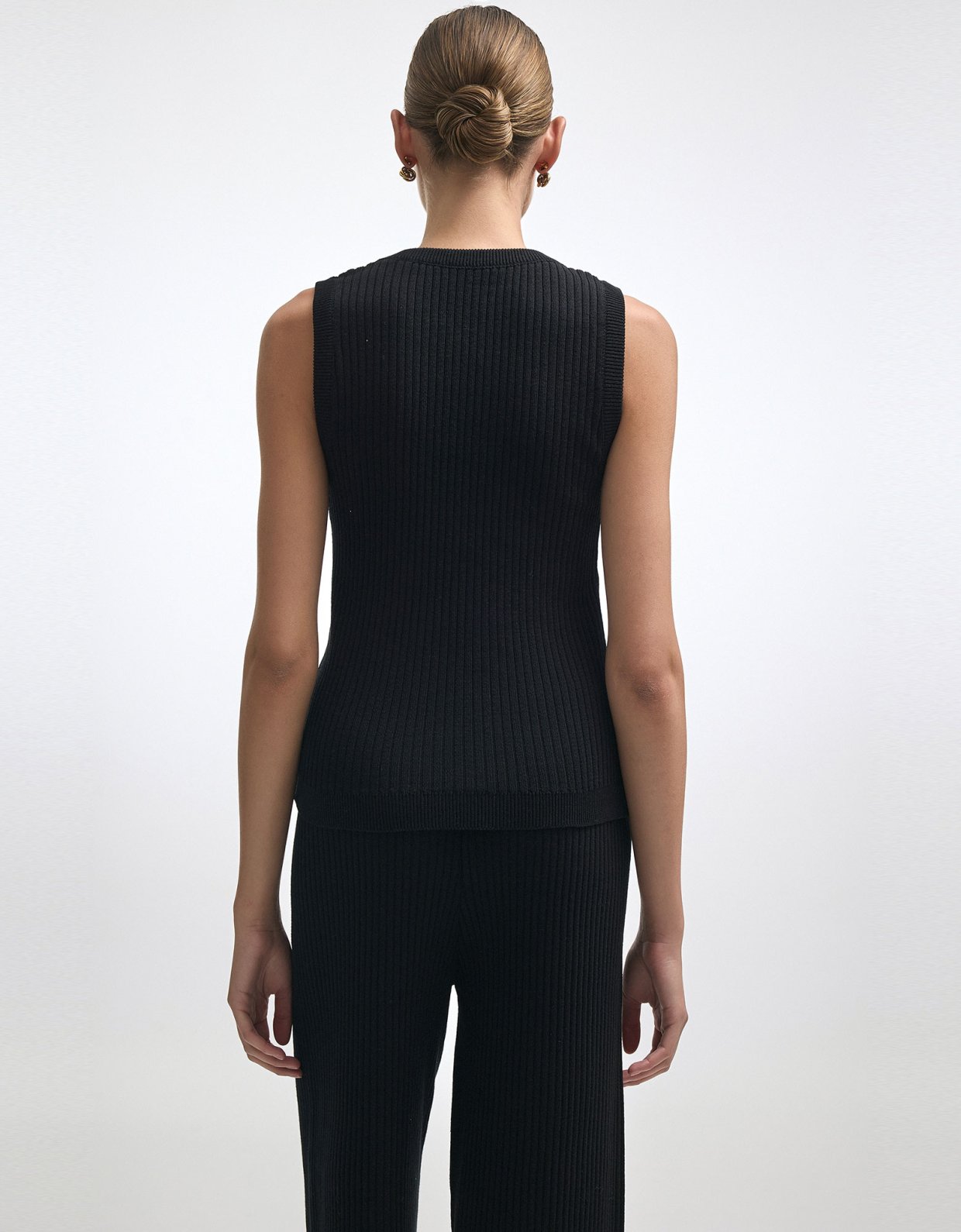 Nadia Rapti Roxanne knit top black