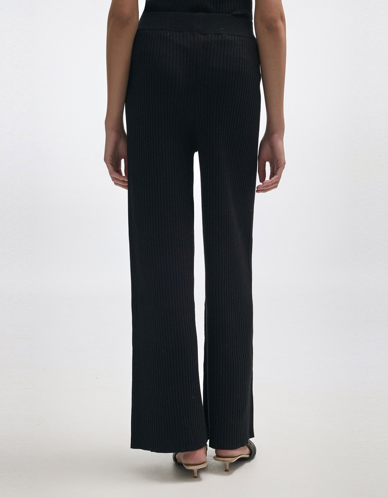 Nadia Rapti Roxanne knit trousers black