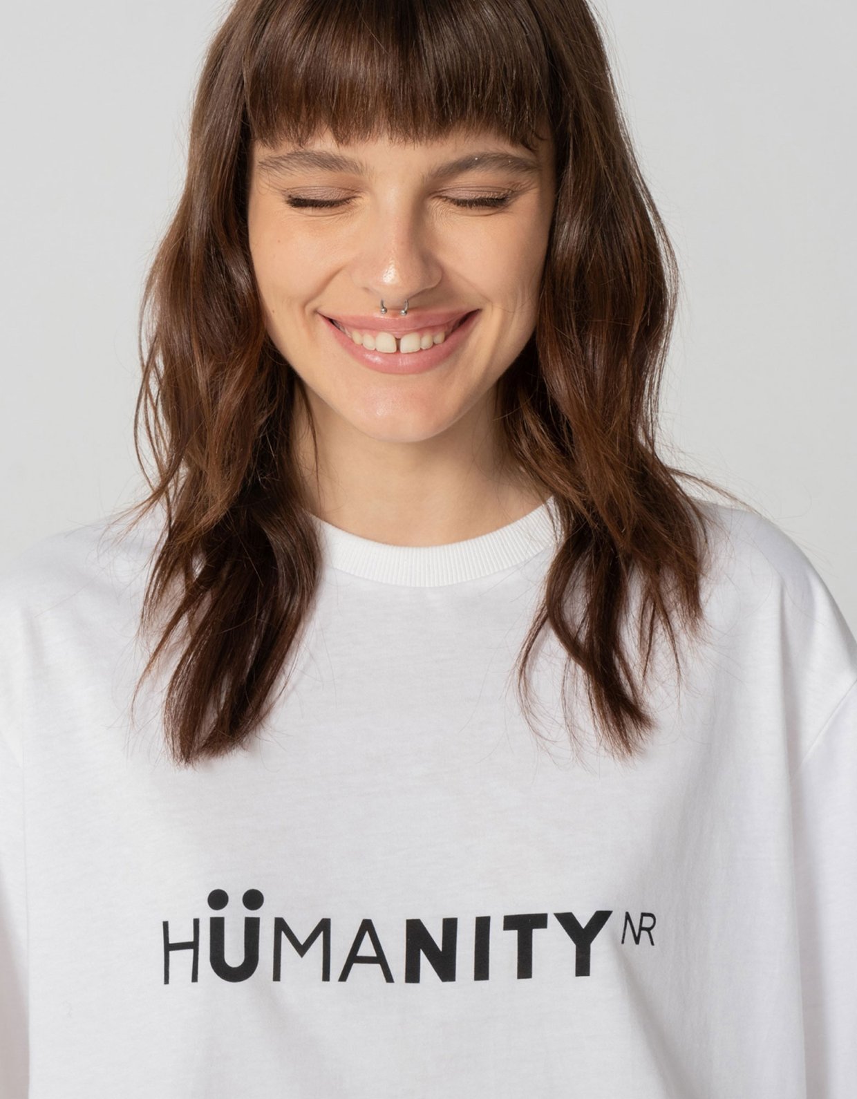 Nadia Rapti Humanity t-shirt white