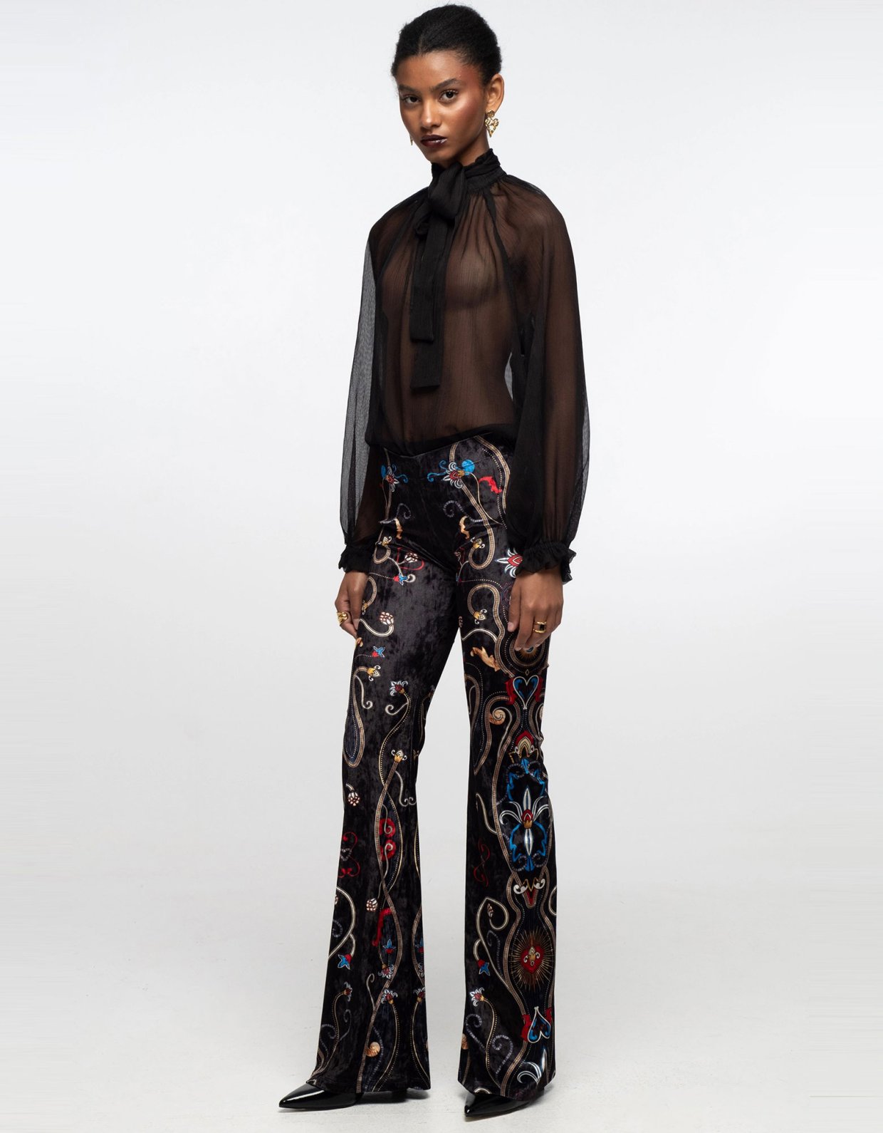 Peace and Chaos Dusk pants velvet