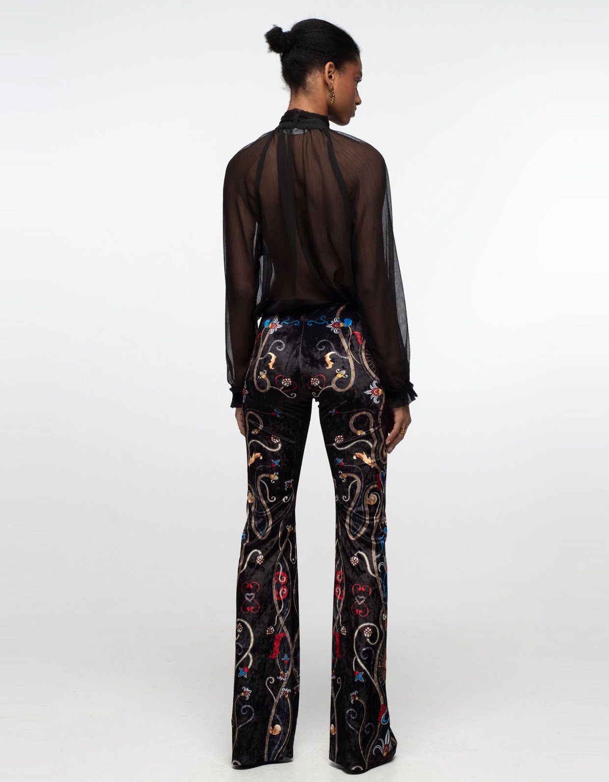 Peace and Chaos Dusk pants velvet