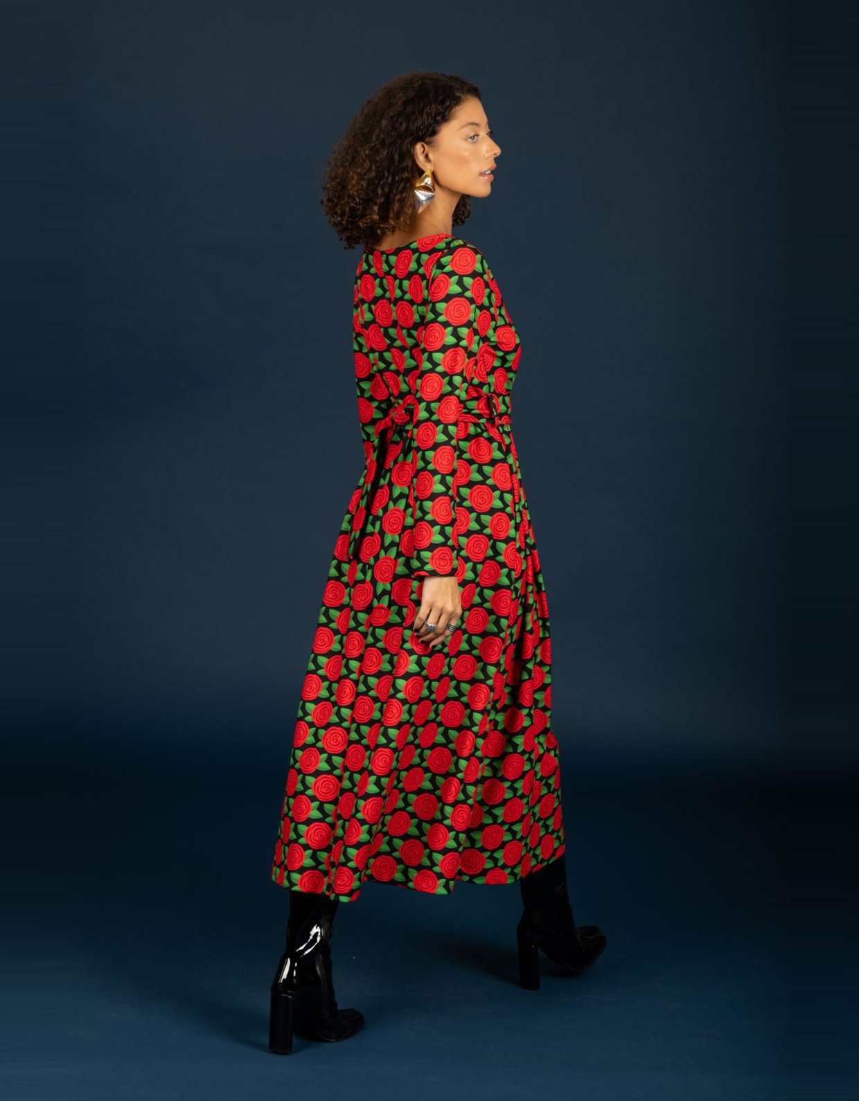 Chaton Dylan dress red