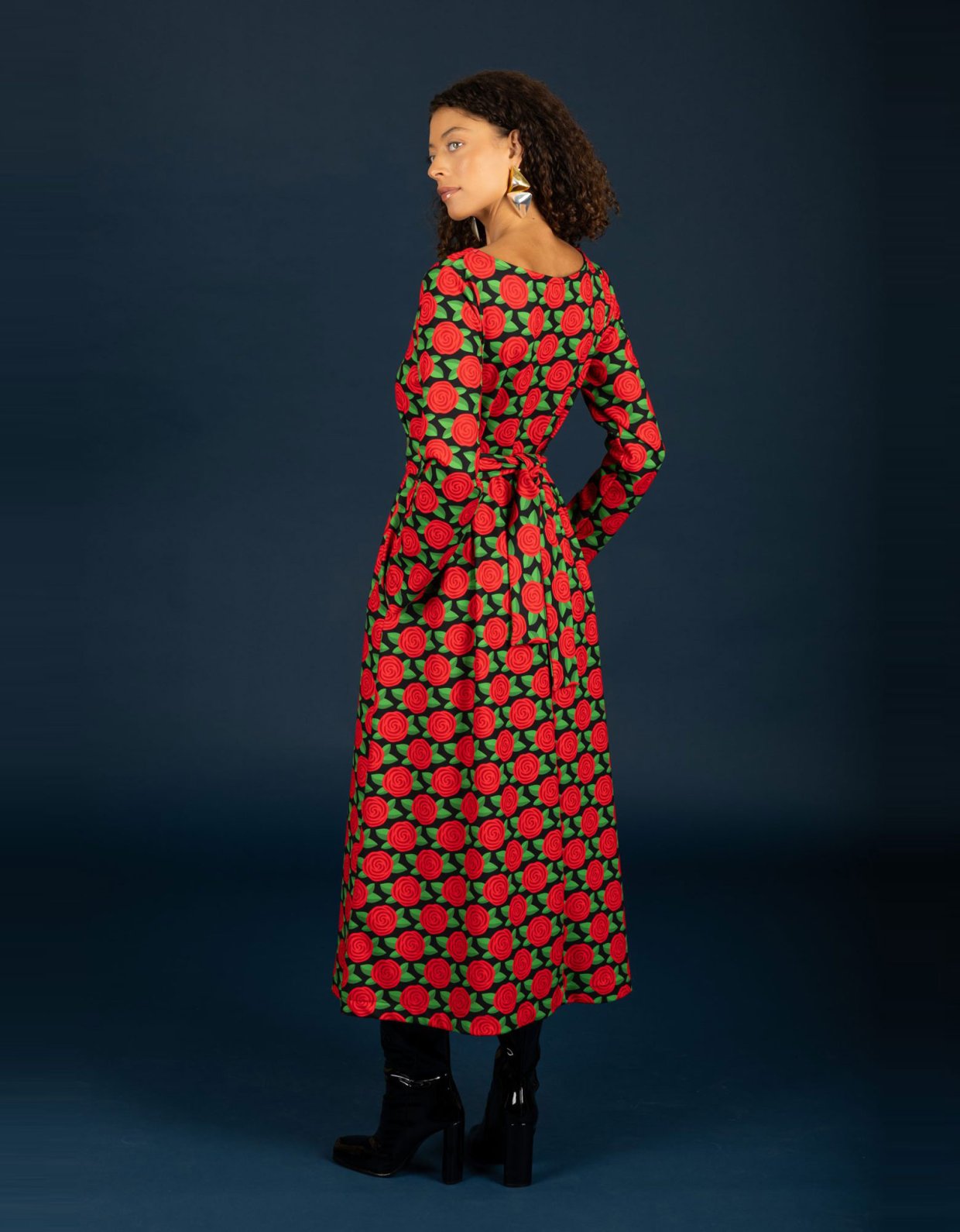 Chaton Dylan dress red