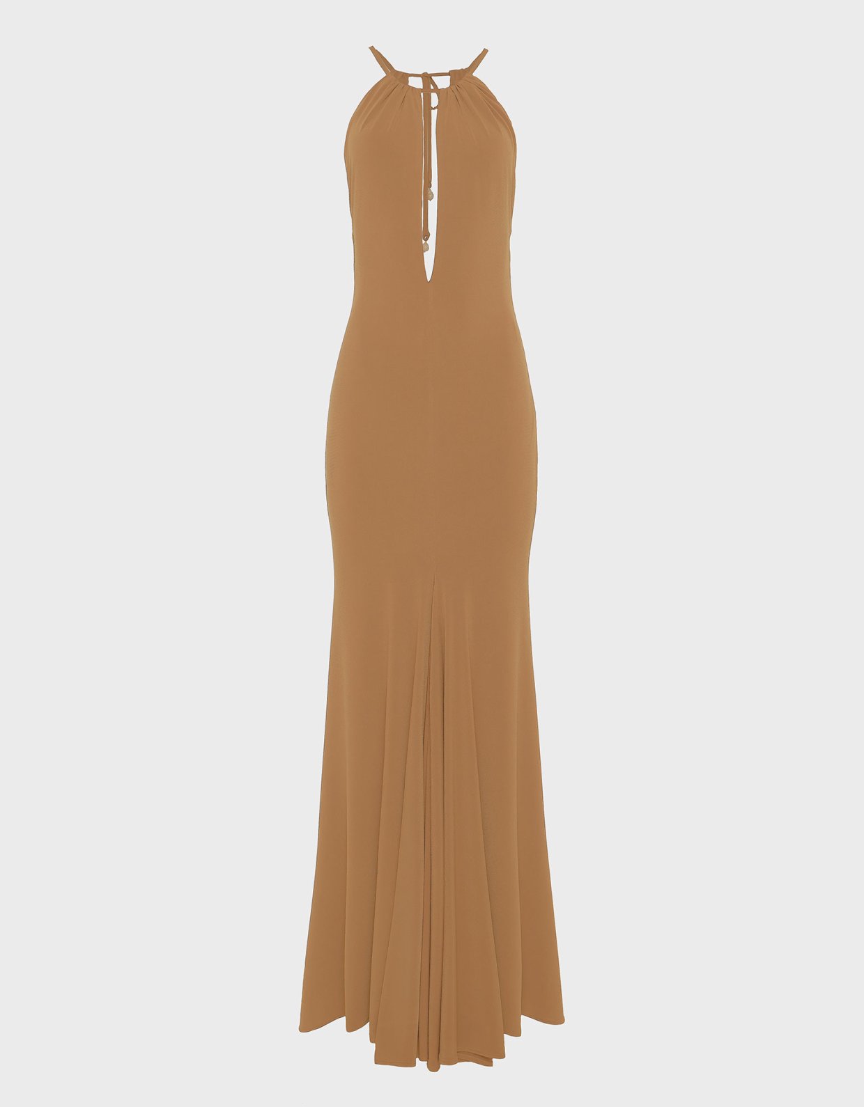 Nadia Rapti Earth  long dress brown