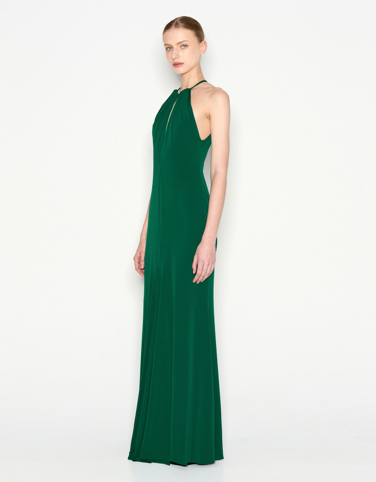 Nadia Rapti Earth  long dress green