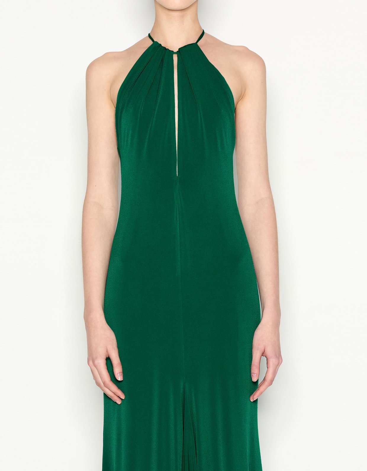 Nadia Rapti Earth  long dress green