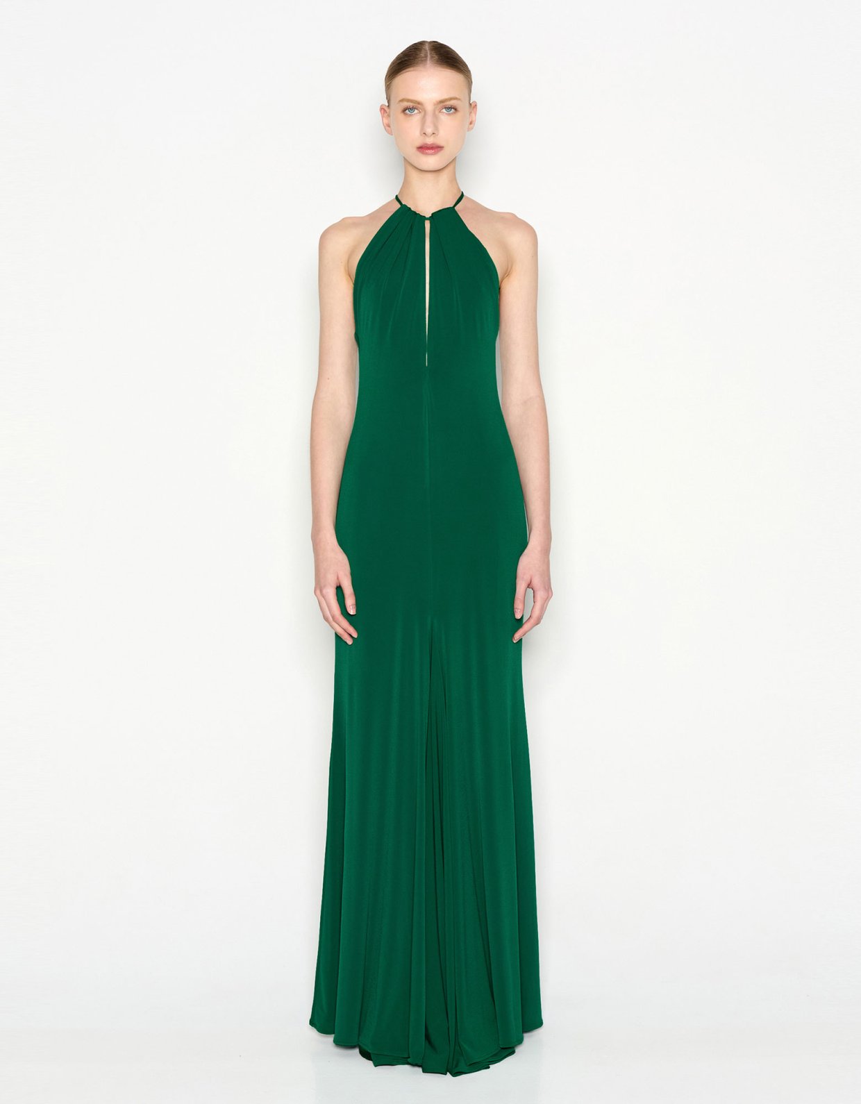 Nadia Rapti Earth  long dress green