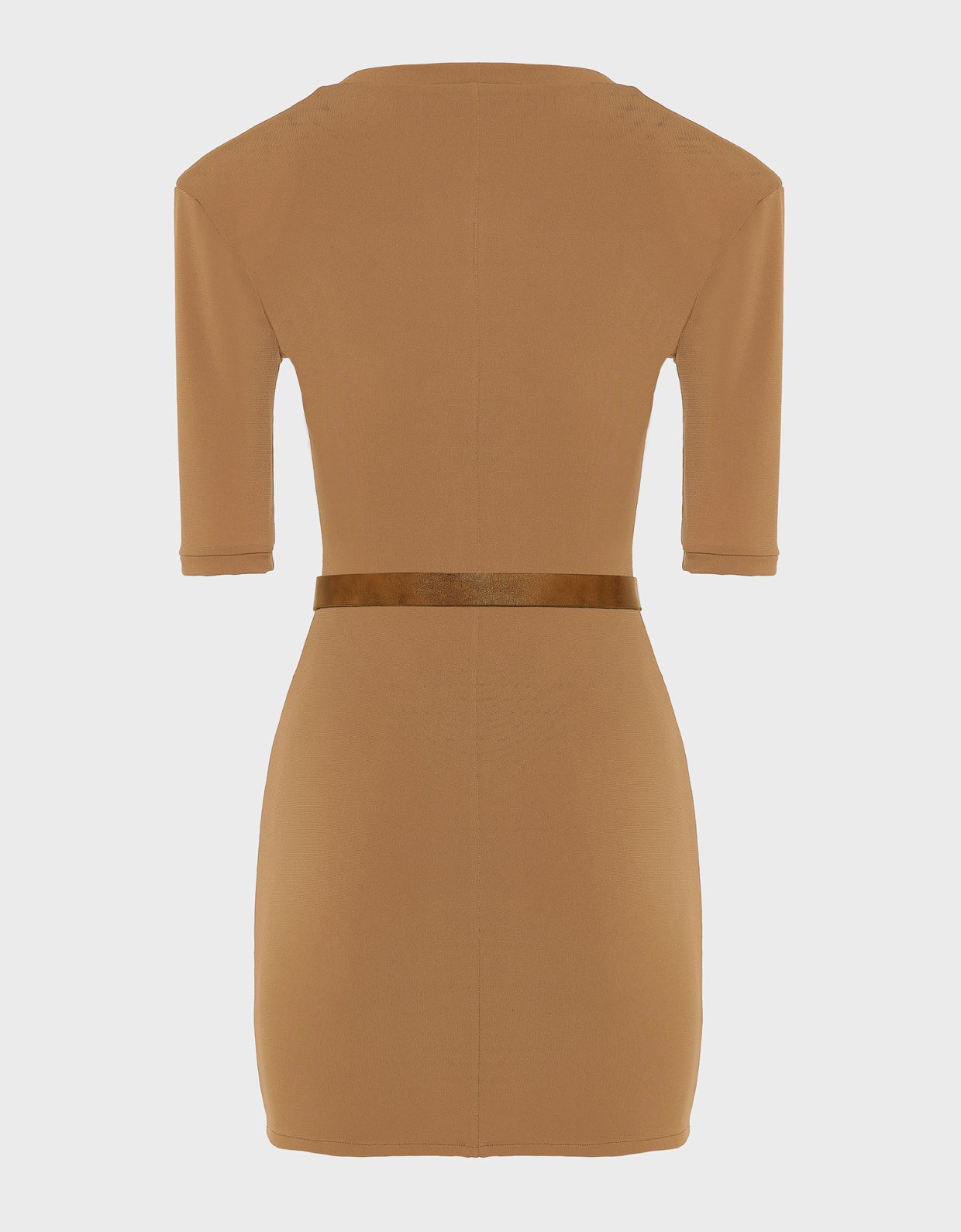 Nadia Rapti Earth  mini dress brown