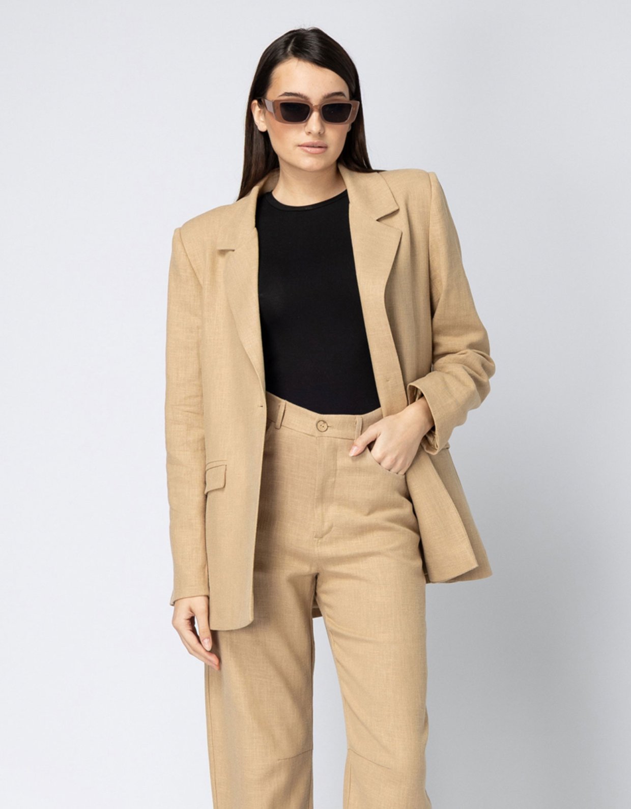 Foreveryoung Elise blazer beige