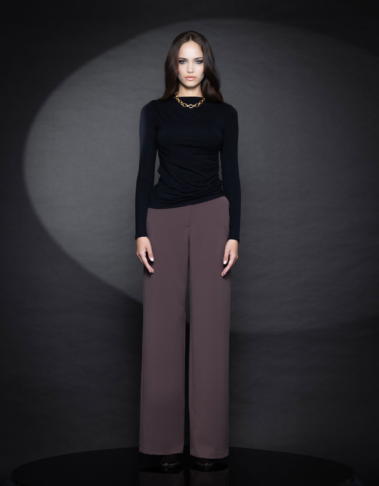 Foreveryoung Ellie bamboo top black