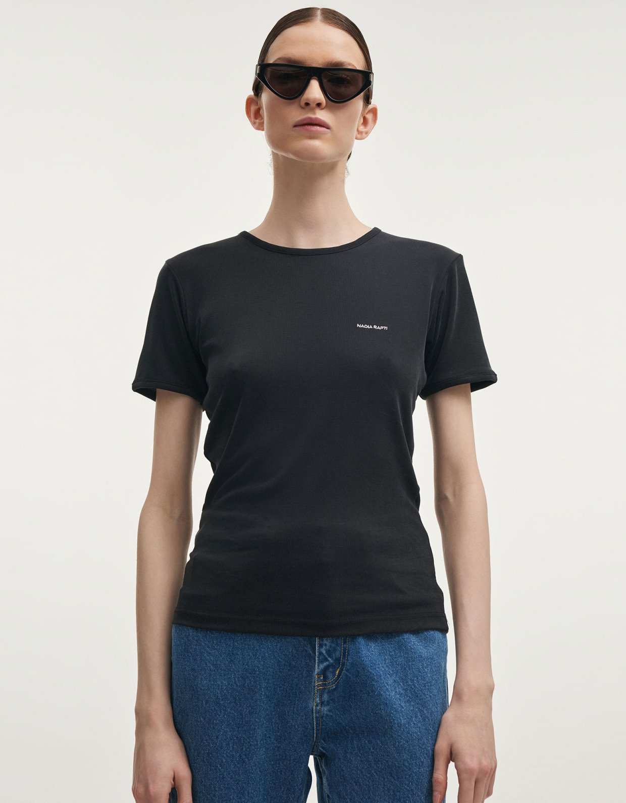 Nadia Rapti Elsa top black