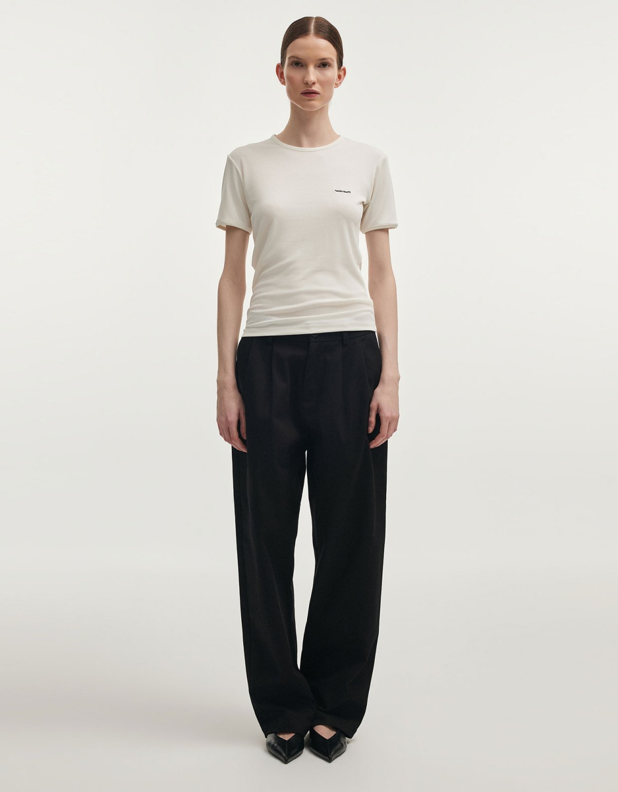 Nadia Rapti Elsa top white