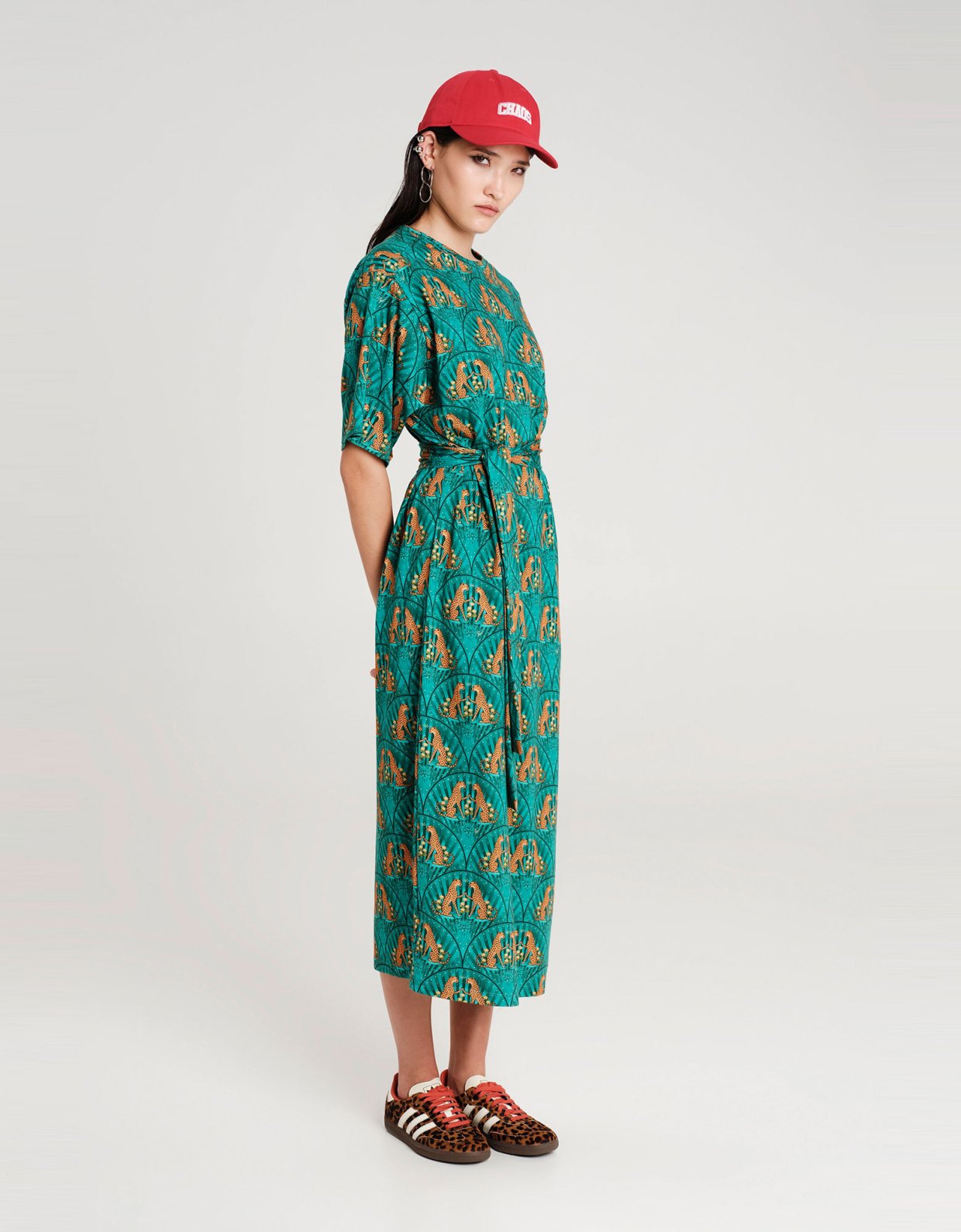 Peace and Chaos Emerald dress