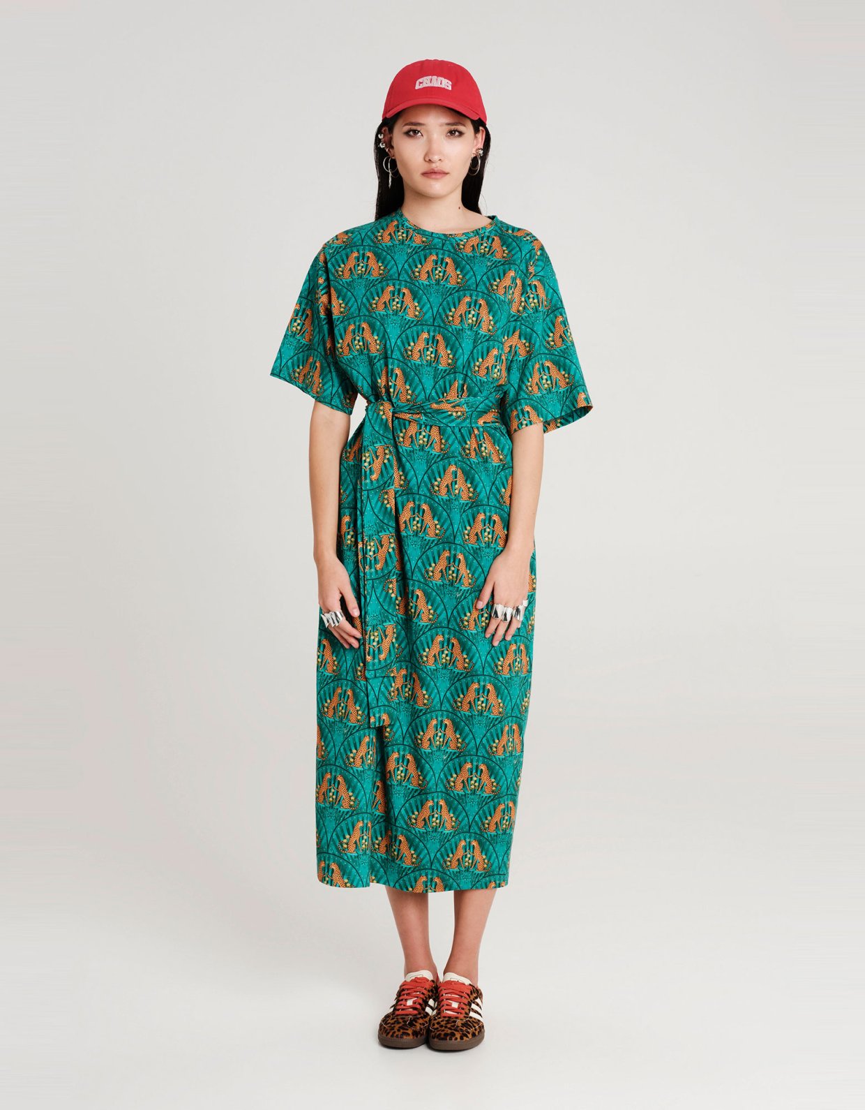 Peace and Chaos Emerald dress