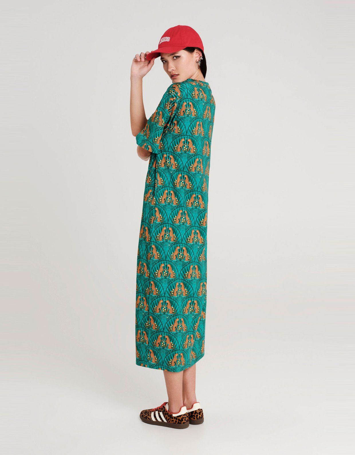 Peace and Chaos Emerald dress