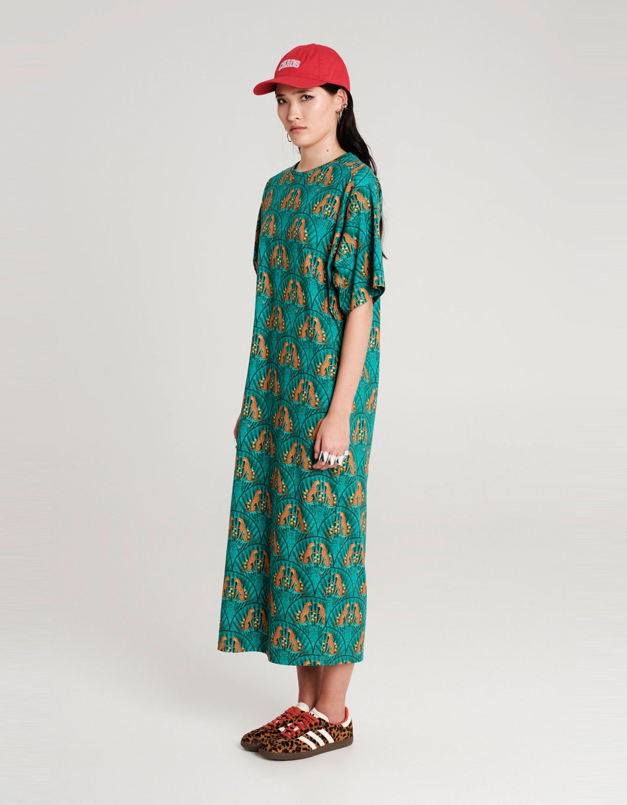 Peace and Chaos Emerald dress