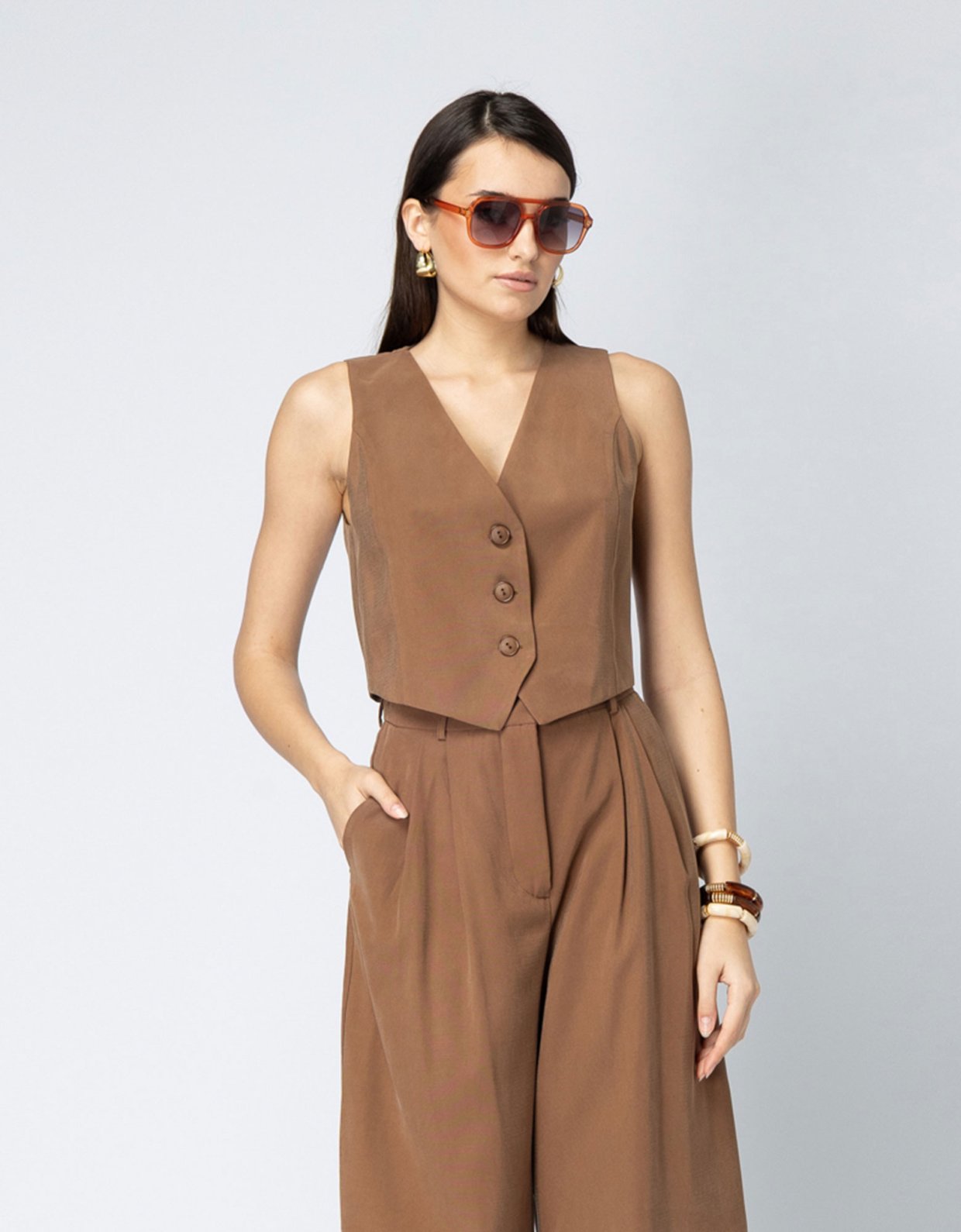 Foreveryoung Emile bermuda shorts brown