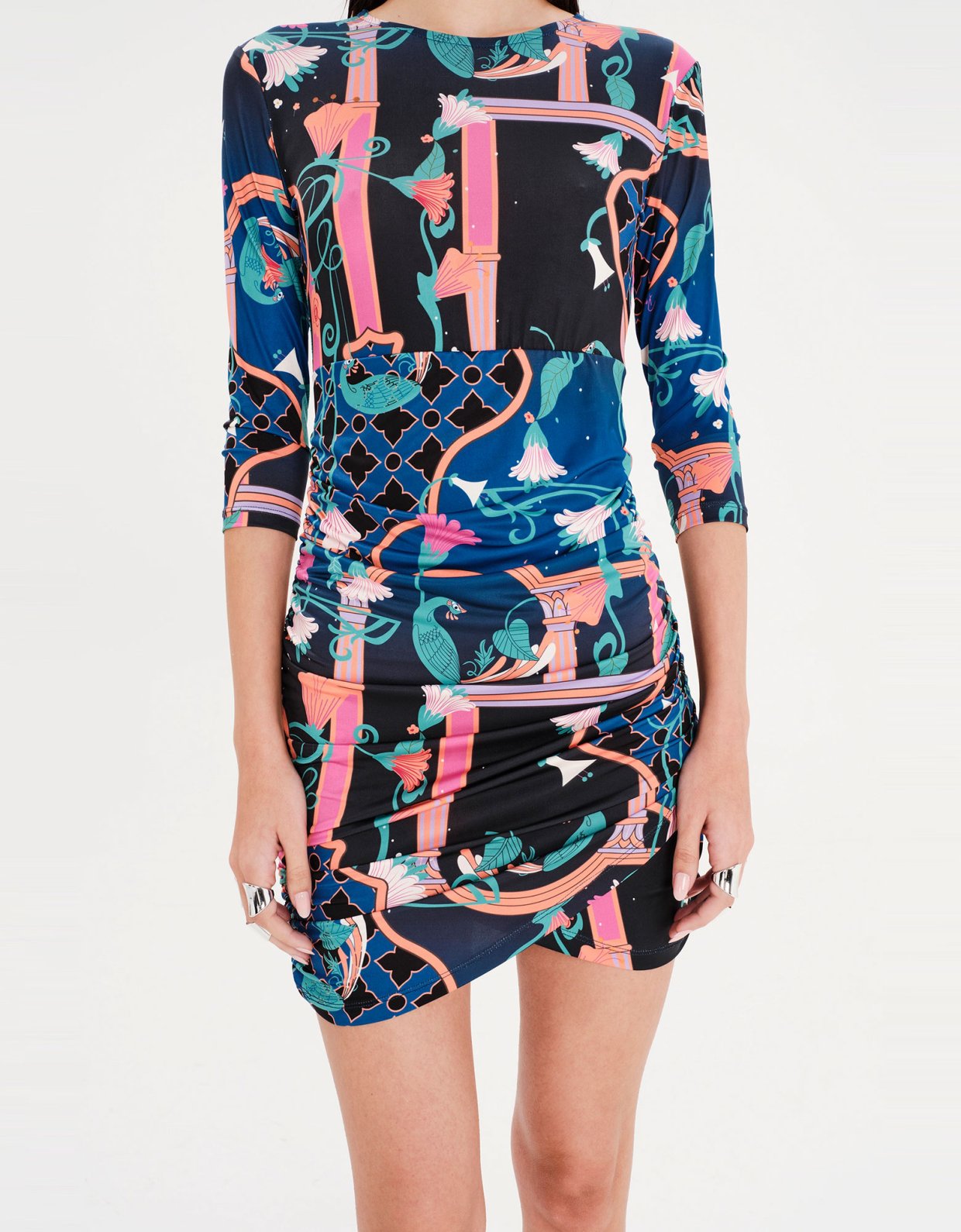 Peace and Chaos Epoque short dress