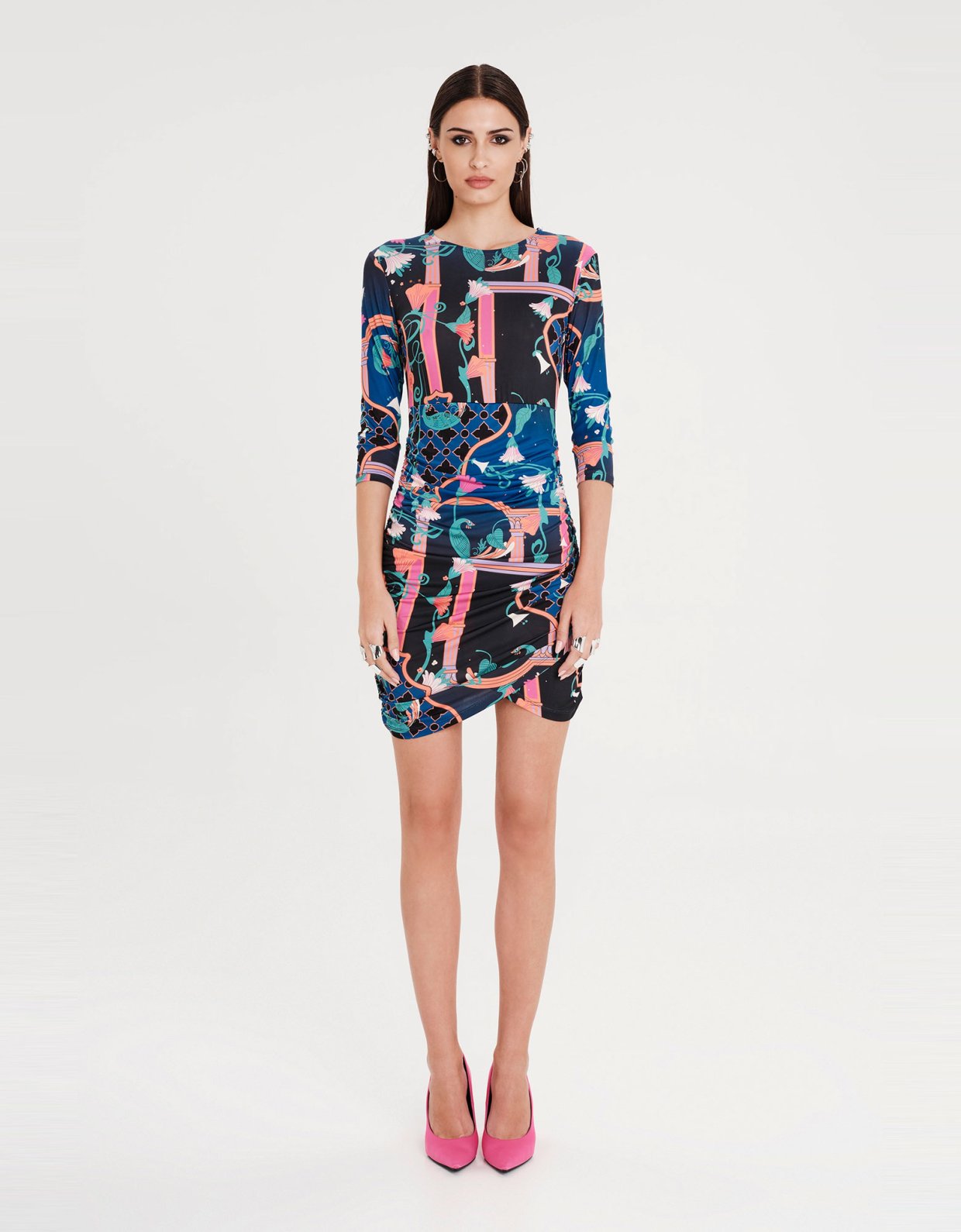 Peace and Chaos Epoque short dress