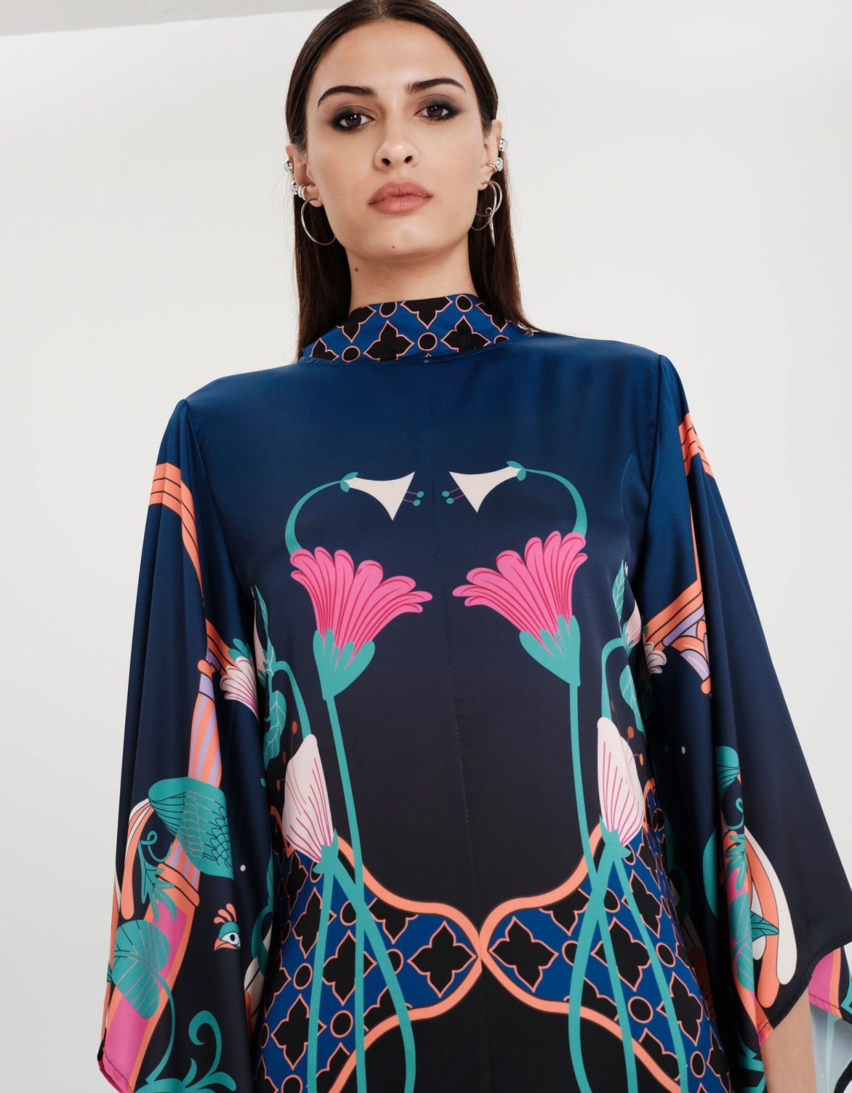 Peace and Chaos Epoque silky dress