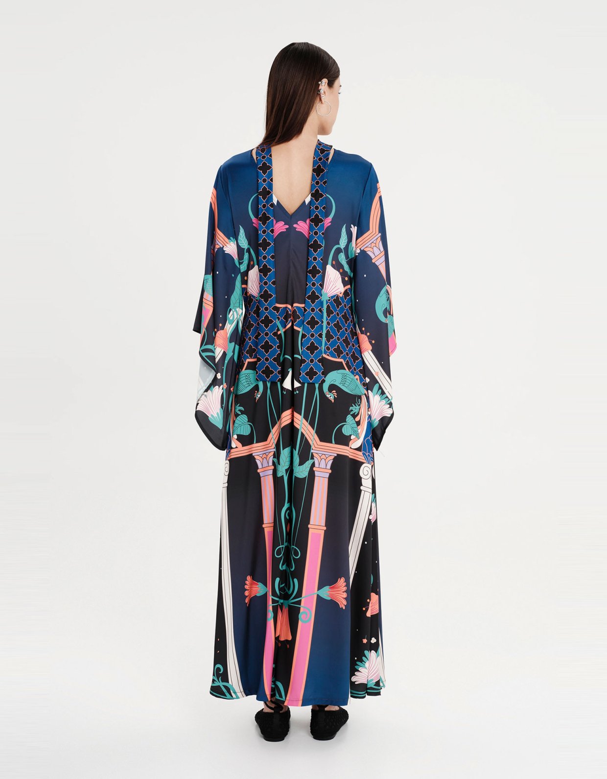 Peace and Chaos Epoque silky dress