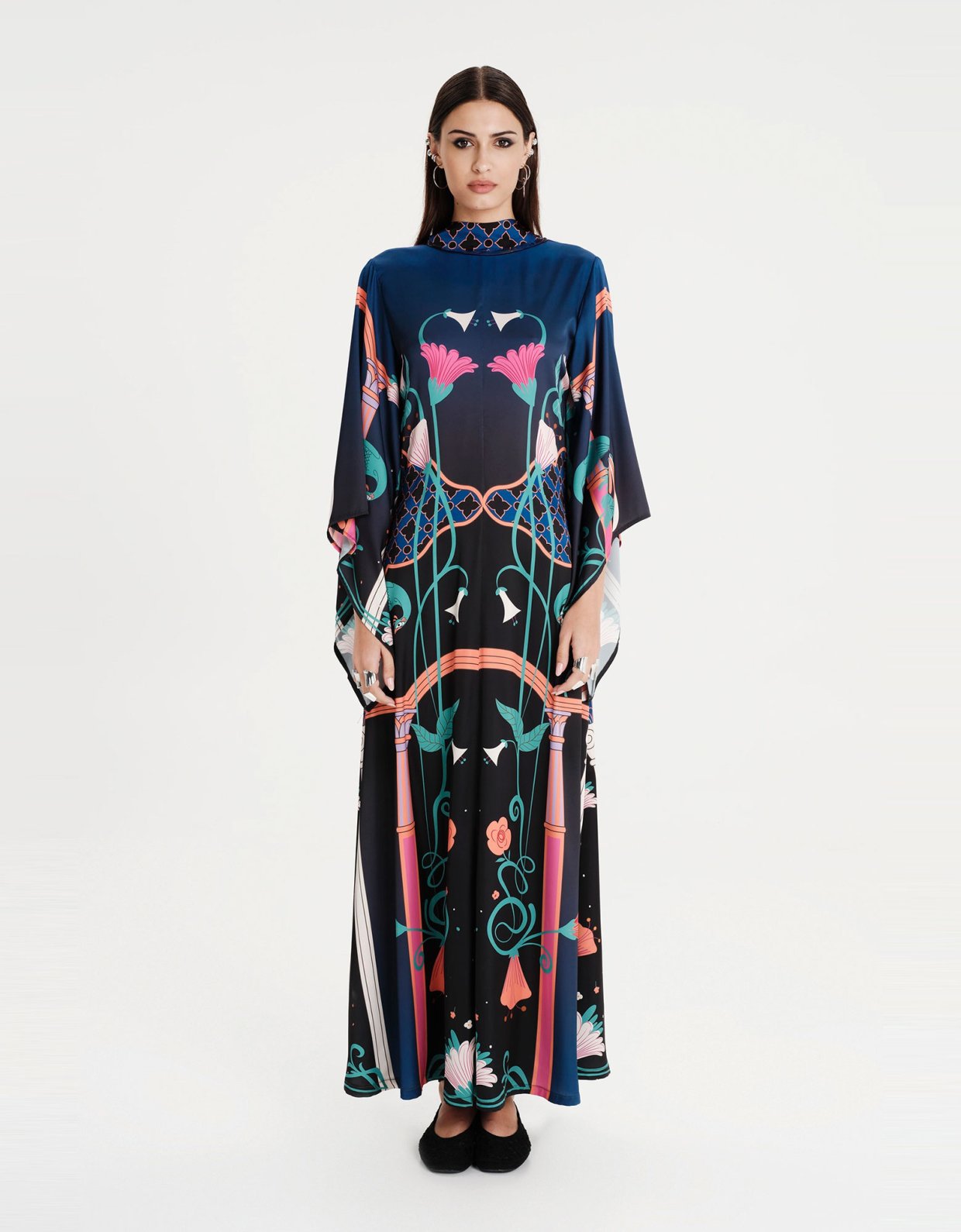 Peace and Chaos Epoque silky dress