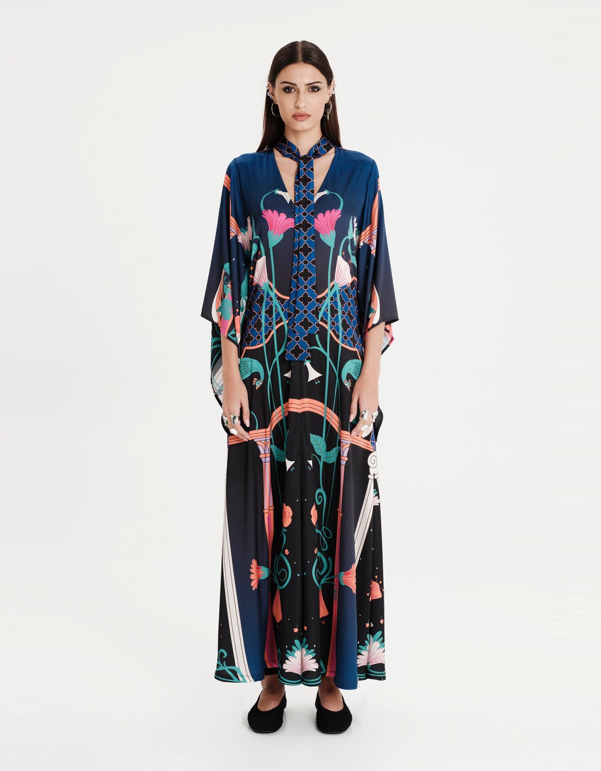 Peace and Chaos Epoque silky dress