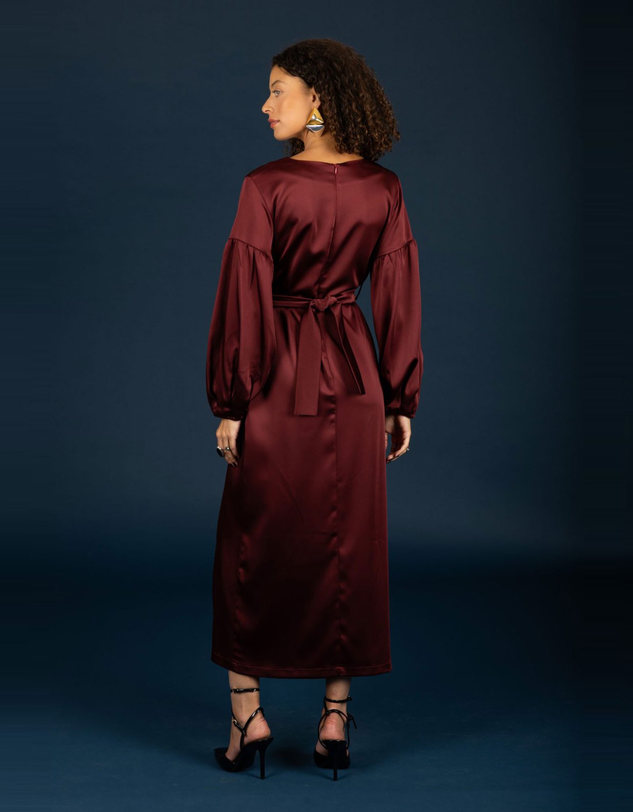 Chaton Ericka dress bordeaux
