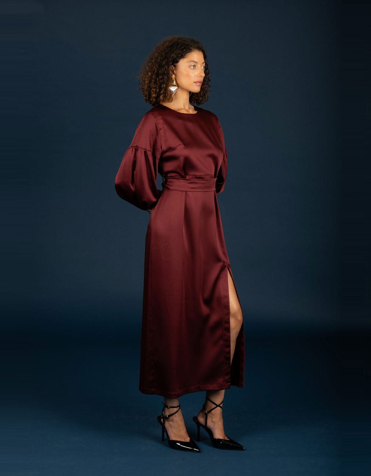Chaton Ericka dress bordeaux