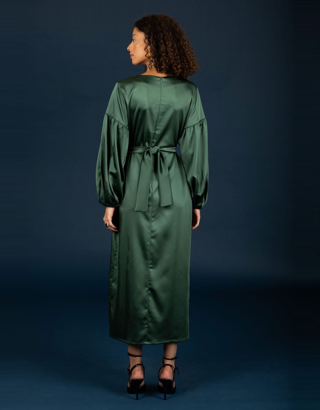 Chaton Ericka dress green