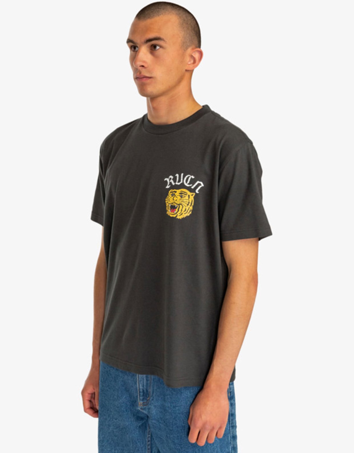 Rvca Wild cat tee black