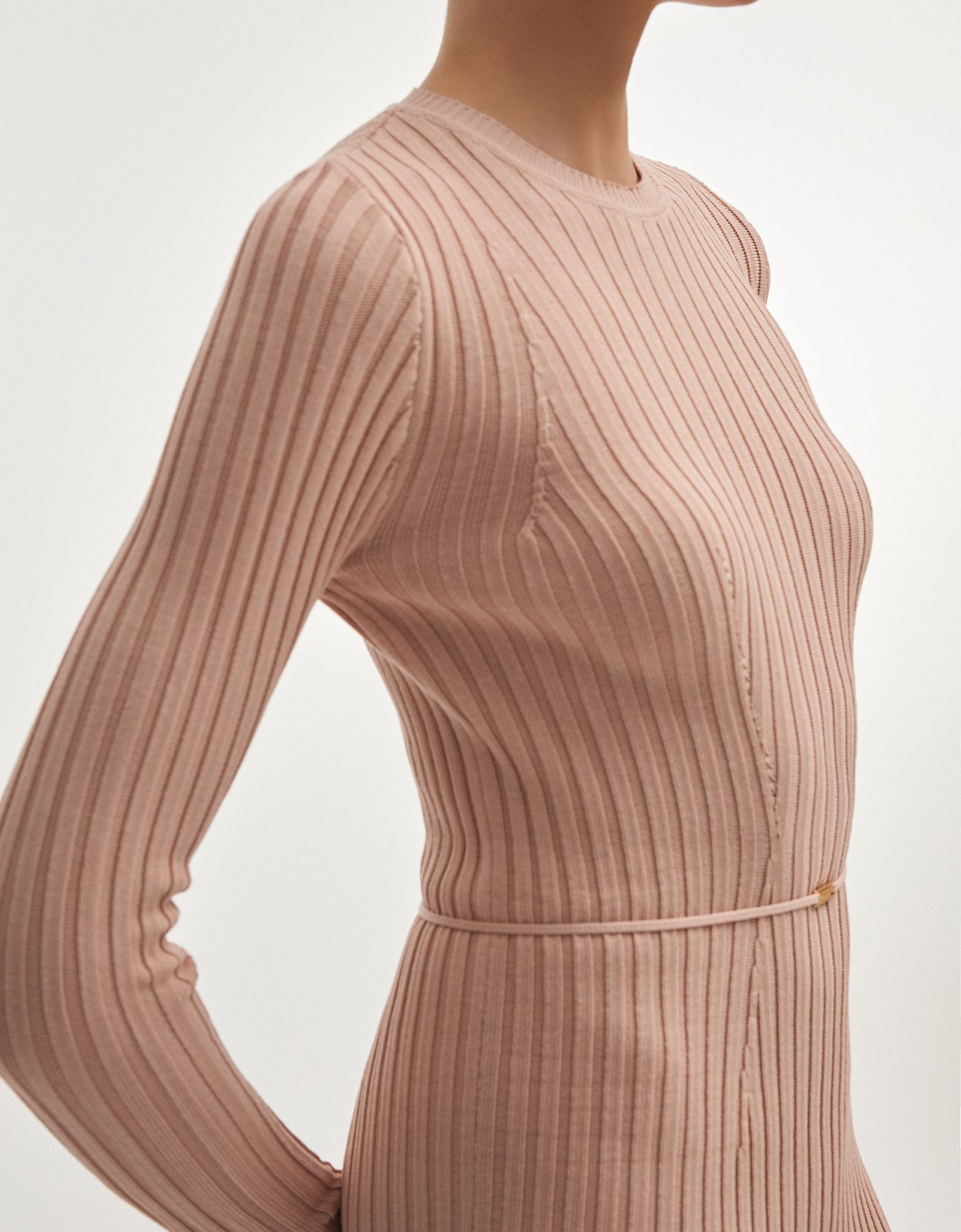 Nadia Rapti Femme knitted mini dress pink