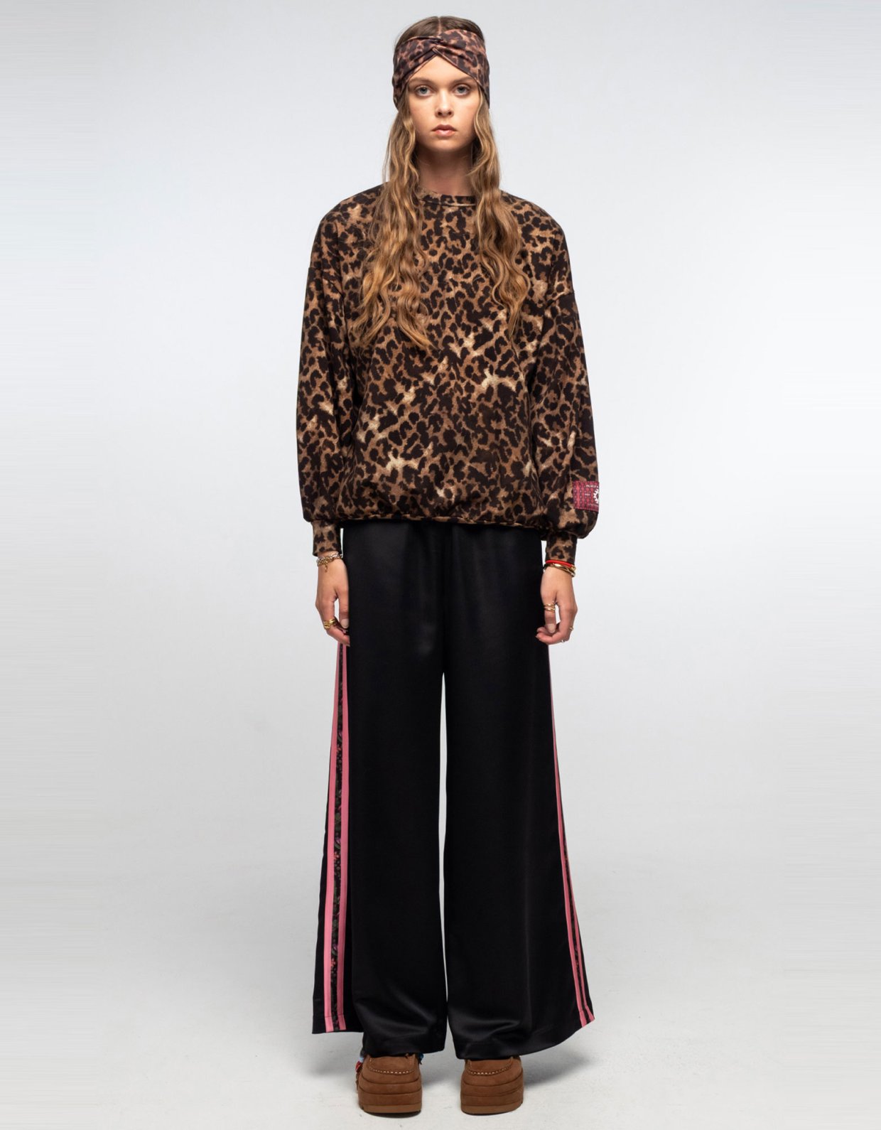 Peace and Chaos Fern pants black