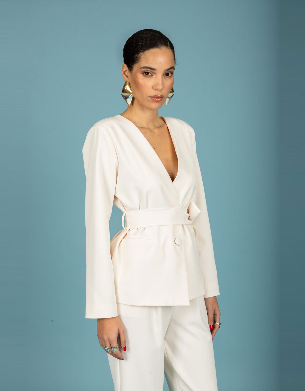 Chaton Fernanda blazer vanilla